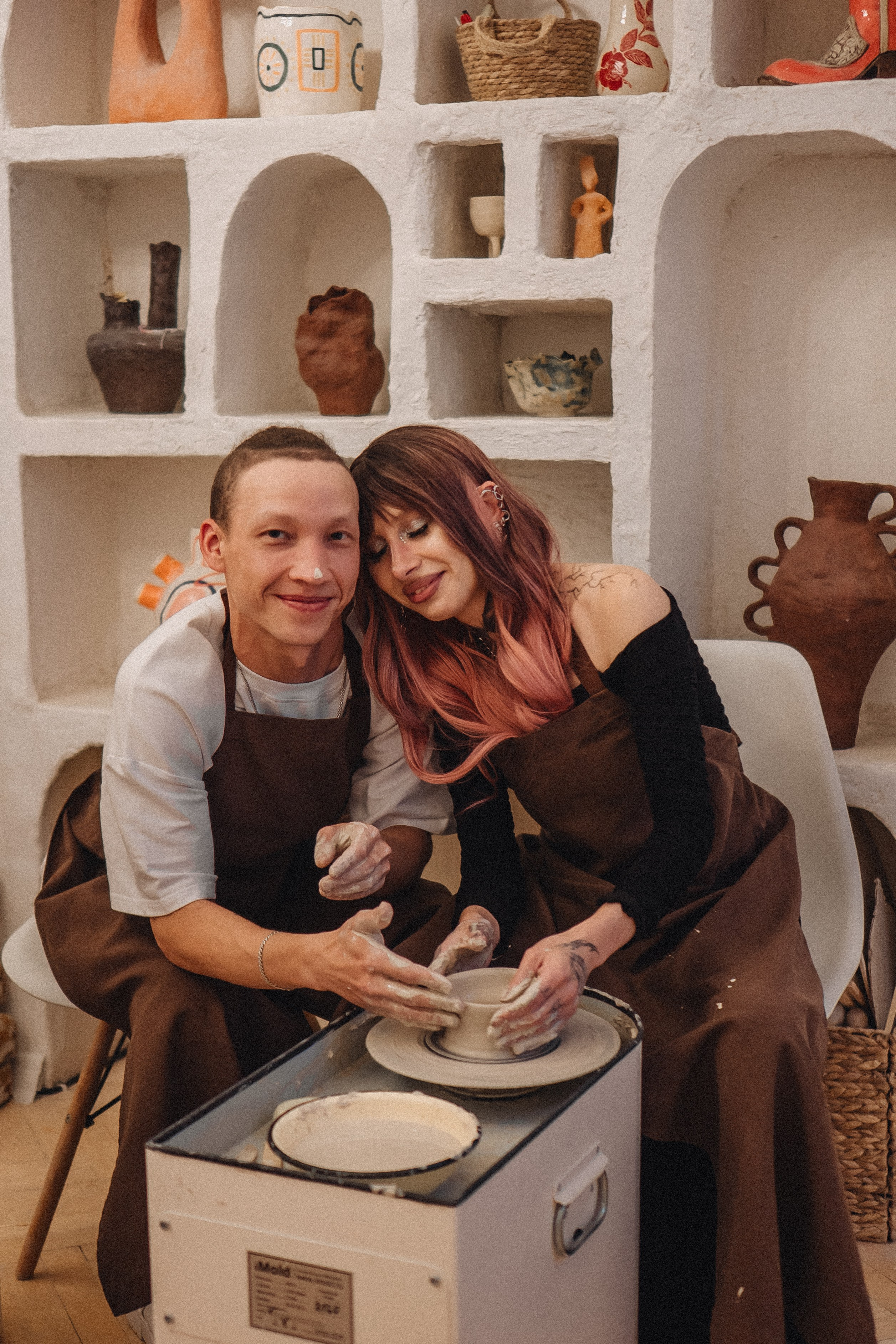 СВИДАНИЕ В ГОНЧАРНОЙ МАСТЕРСКОЙ. Профессиональный фотограф, Санкт-Петербург — Виктория Богомолова