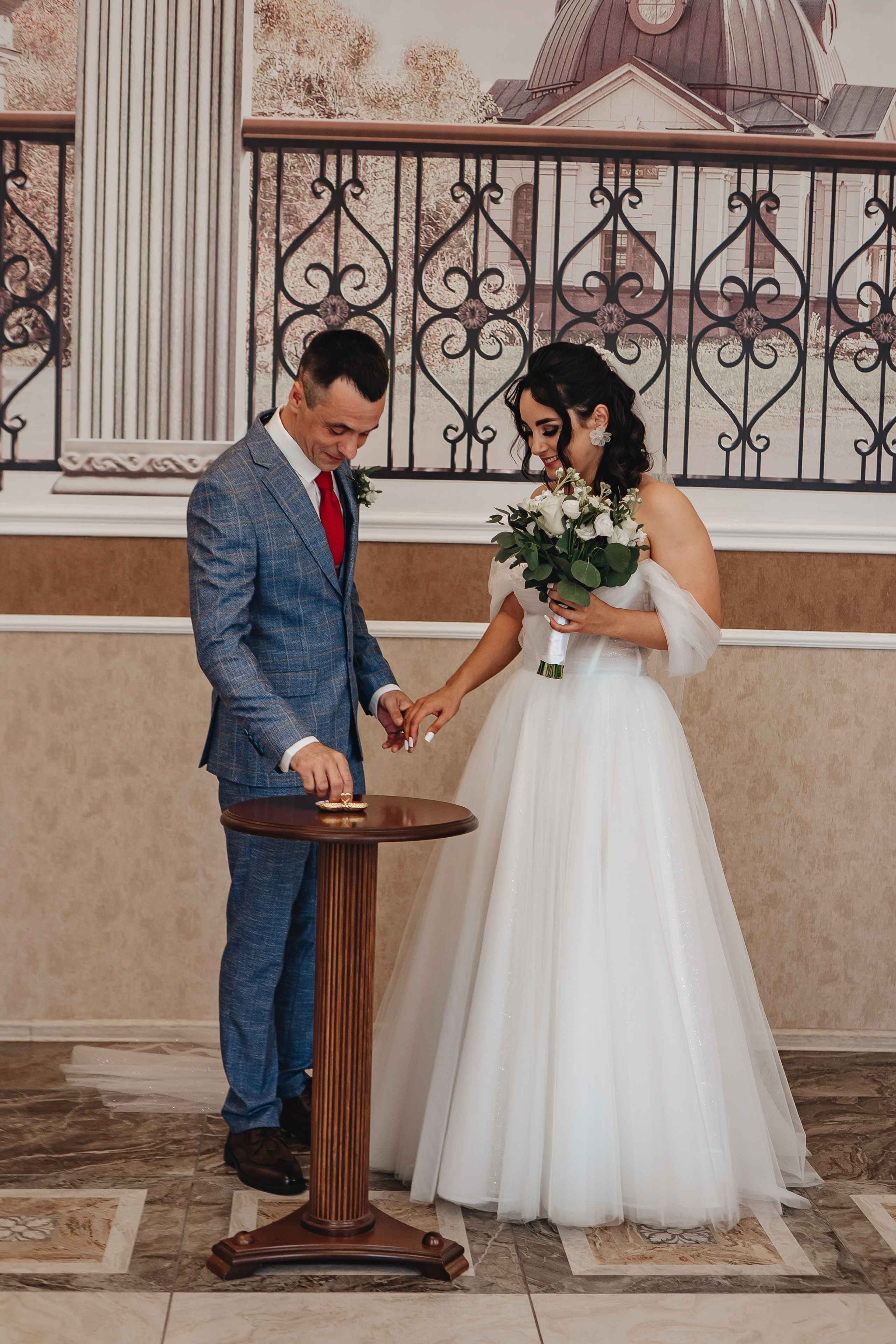 СВАДЕБНАЯ СЬЕМКА В ЗАГСЕ НА МОСКОВСКОМ ПРОСПЕКТЕ. Профессиональный фотограф, Санкт-Петербург — Виктория Богомолова