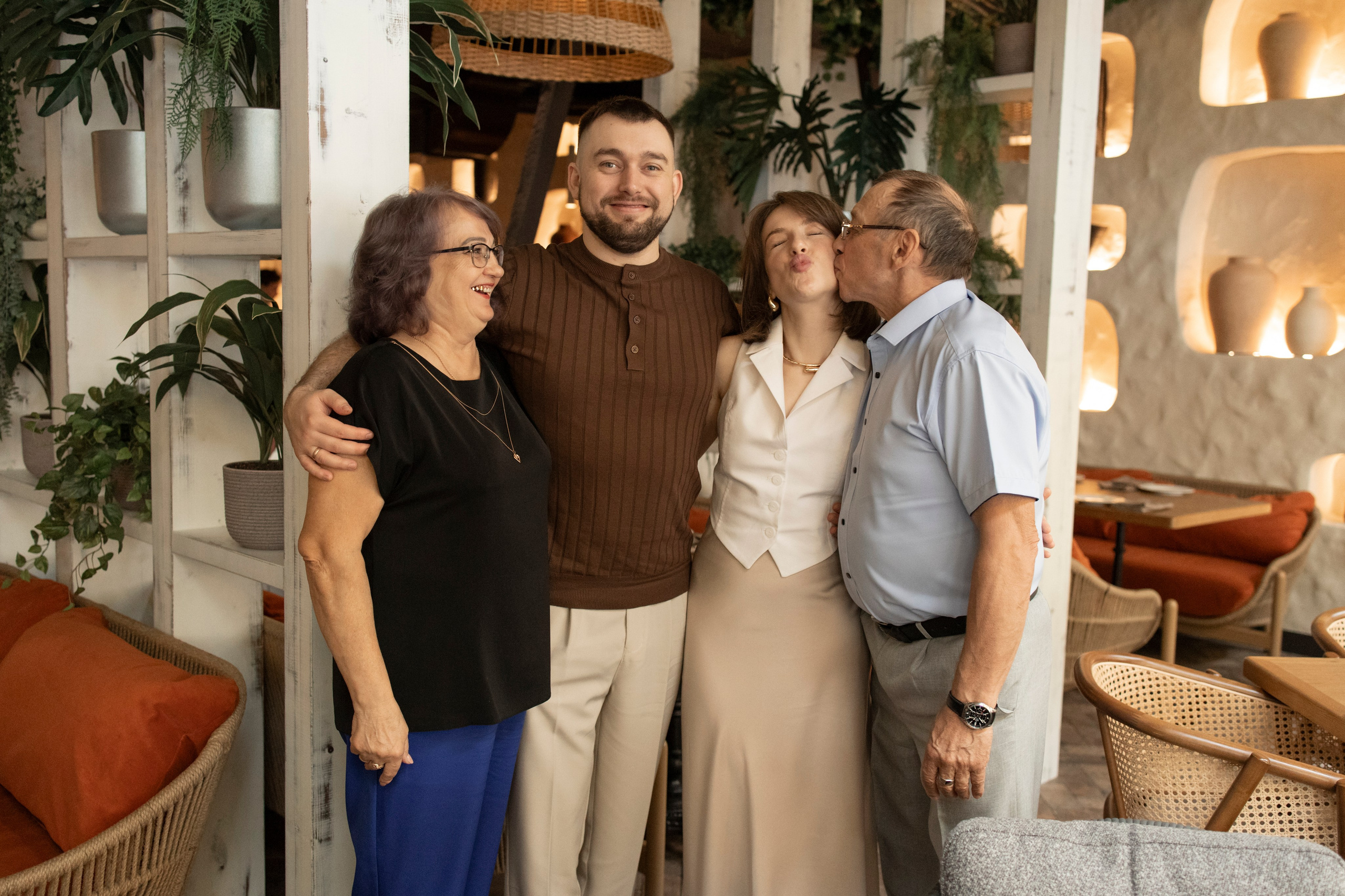 День Рождения в семейном кругу. Фотограф Новосибирск