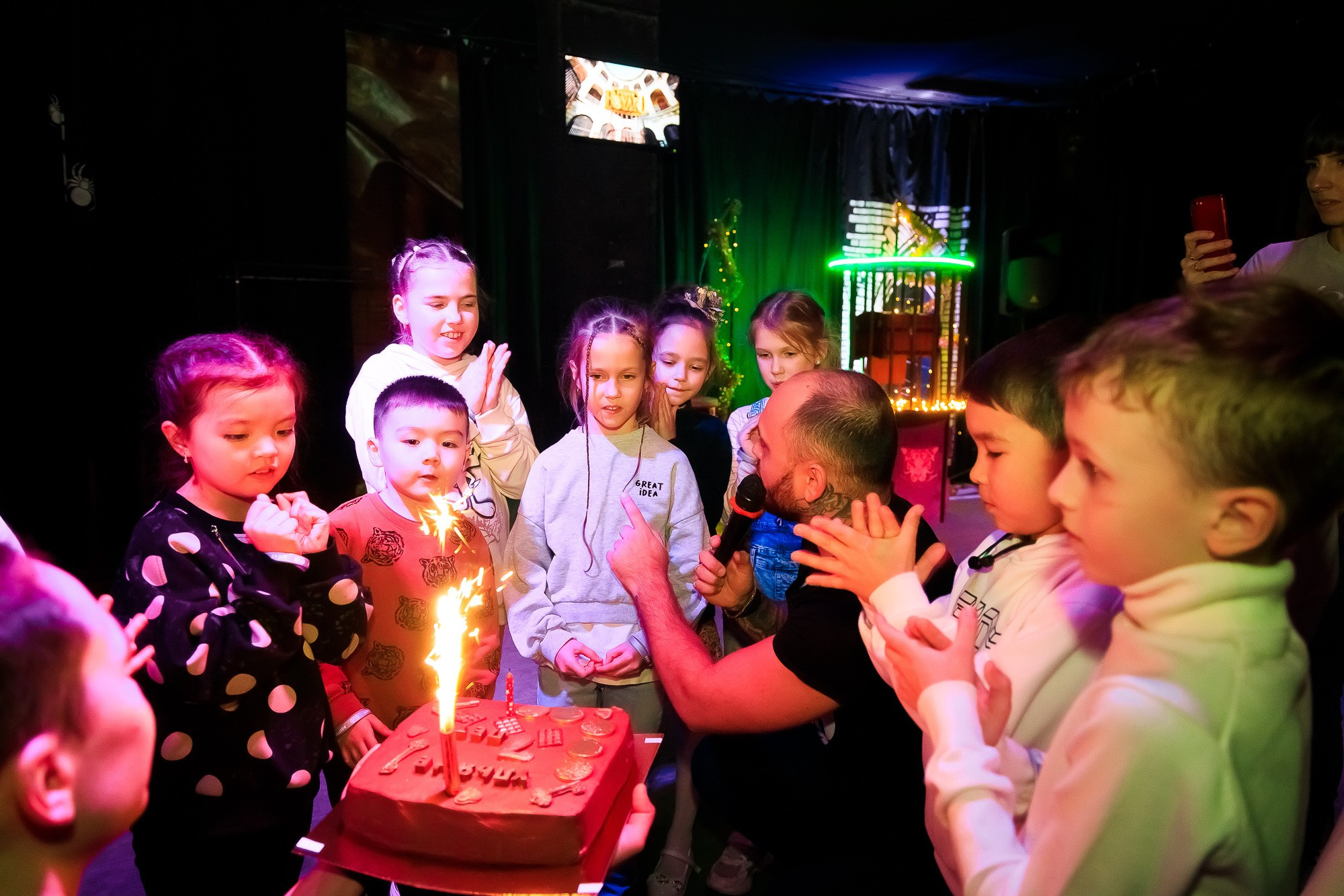 Фотосъемка детского дня рождения на квесте. Фотограф в Саратове Ольга Мазлова