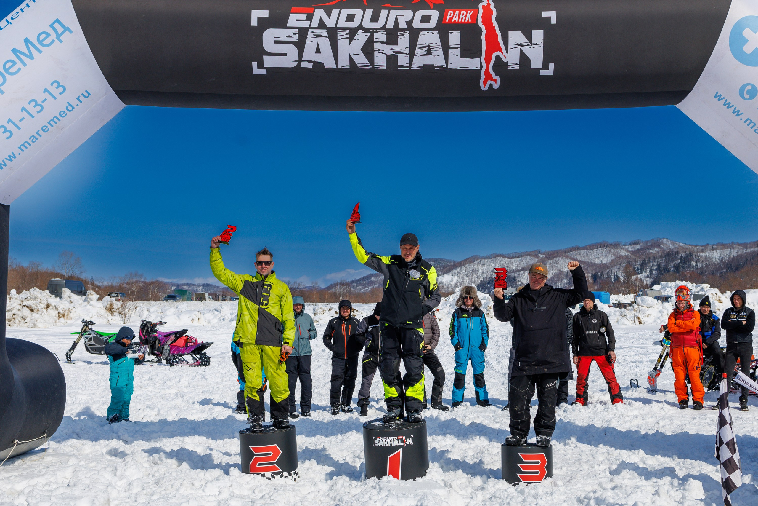 Чемпионат Экстрим Эндуро на сноубайках. Свадебный, семейный и репортажный фотограф в Южно-Сахалинске Артур Петросян