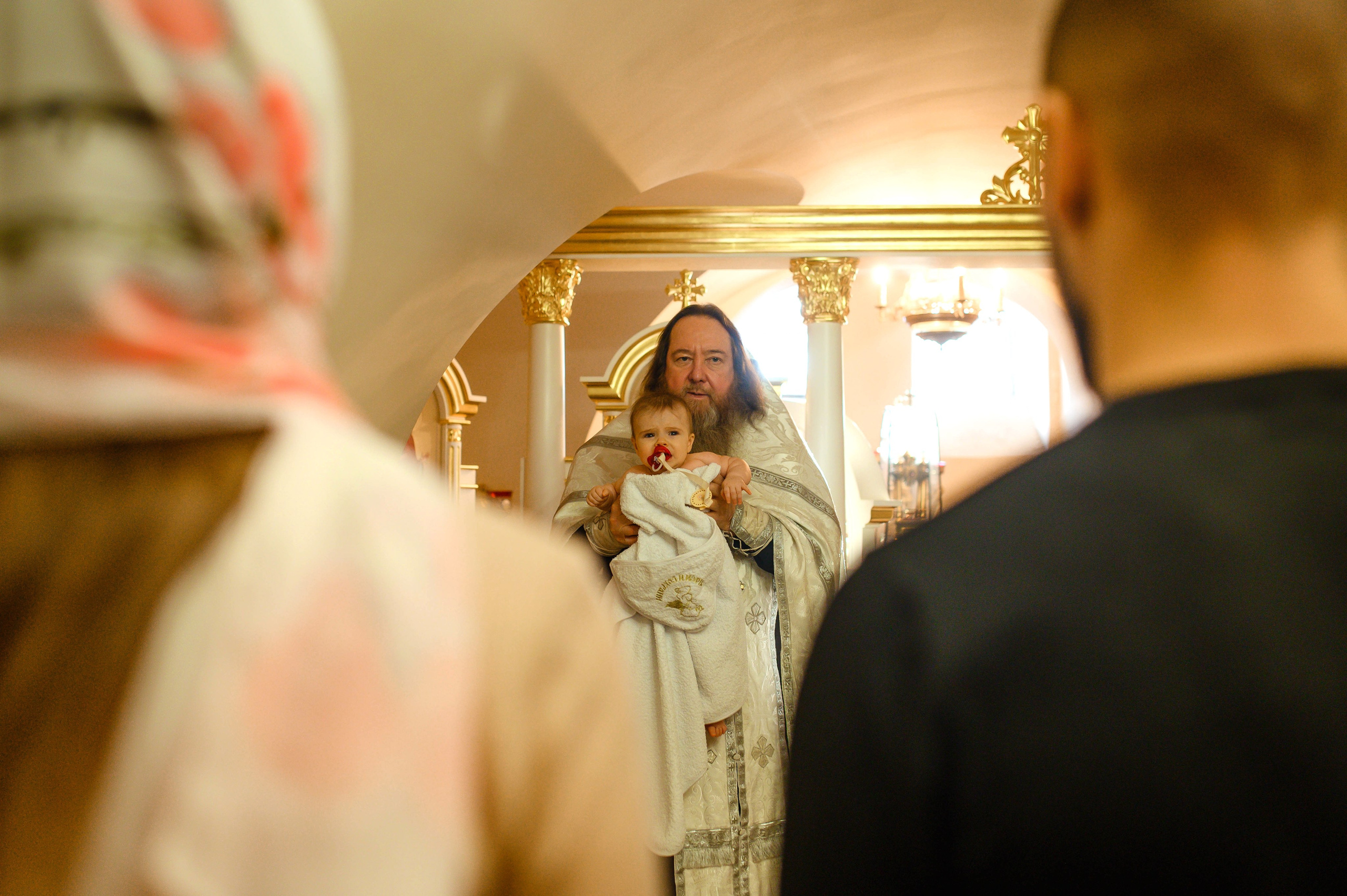 Крещение Лизы. Успенский собор. Свадебный и семейный Фотограф в Пензе Татьяна Лапоногова
