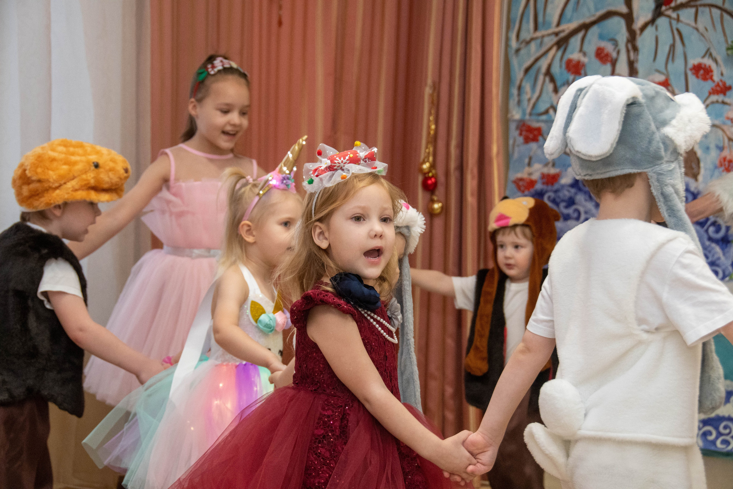 2023 Новый год. Акварель, Первомайка. Репортажный и детский фотограф в Новосибирске