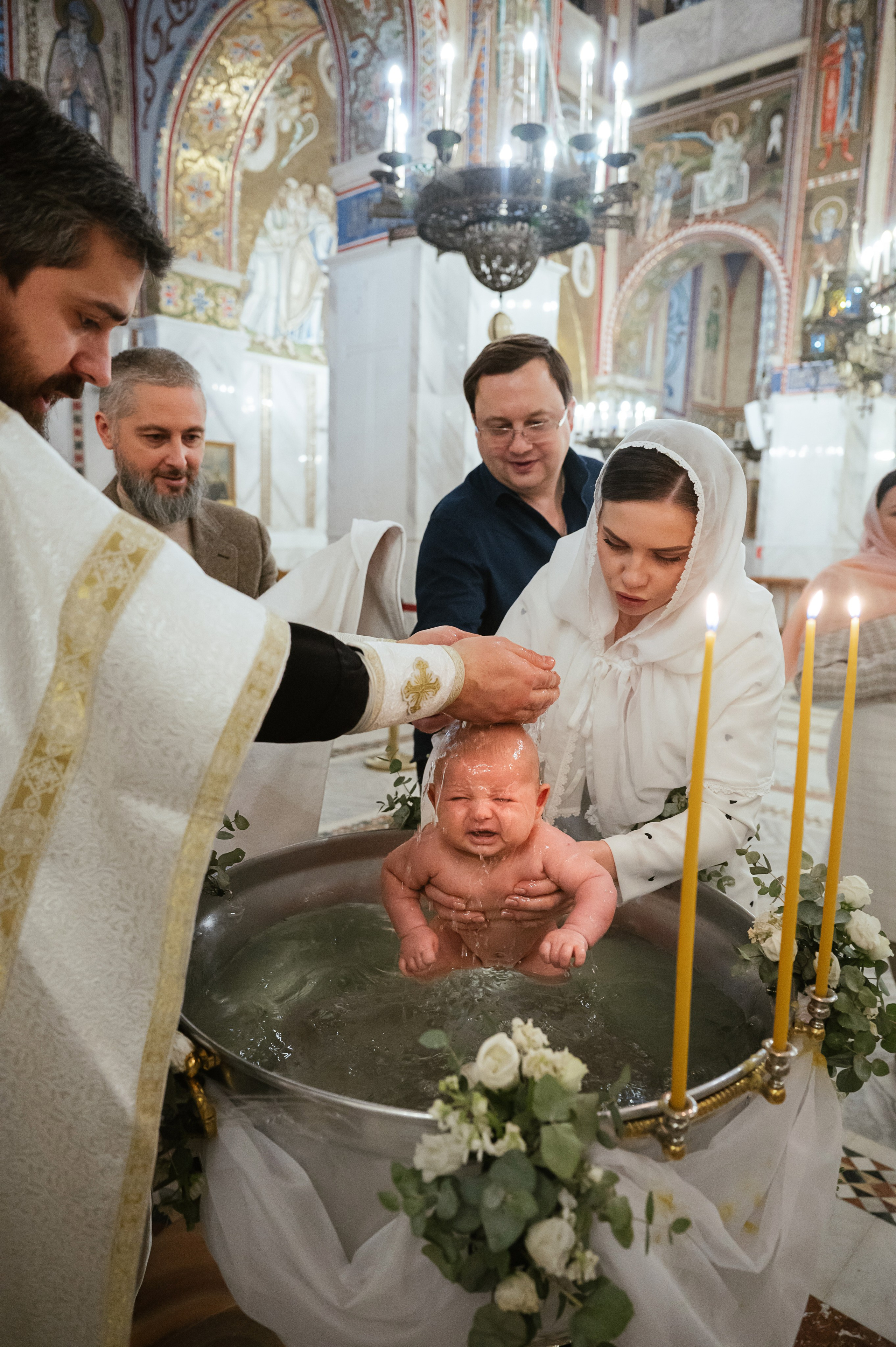 Январское крещение Савелия Ясенево. Фотограф Алёна Мил
