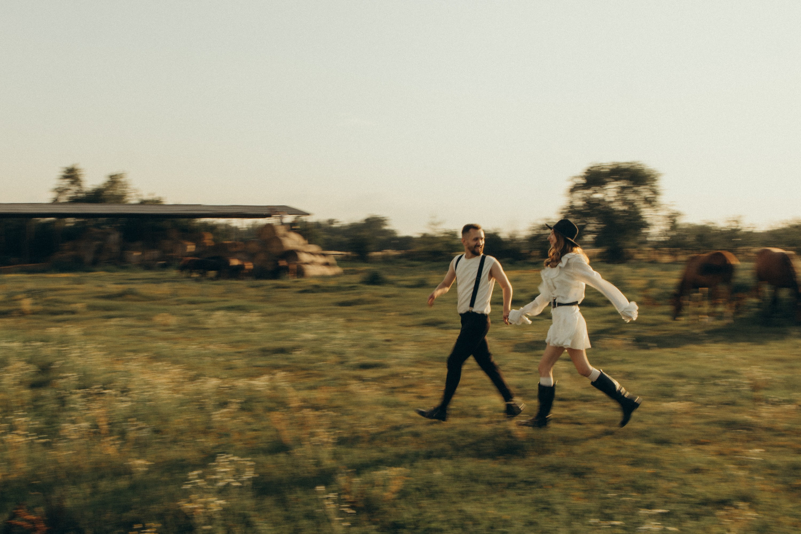 Игорь и Мария — конюшня. Семейный фотограф в Краснодаре Храмова Анна