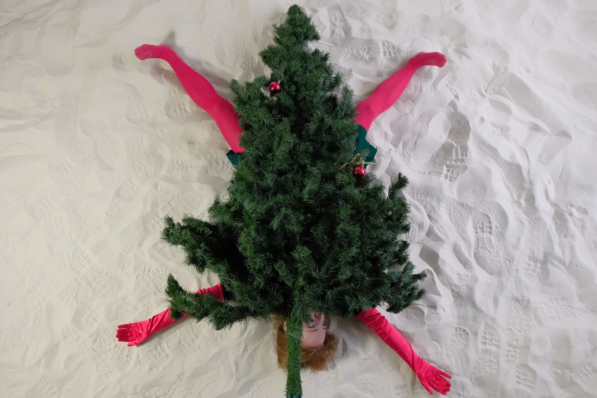 Новогодняя съемка с Илоной. Дмитрий Бречалов