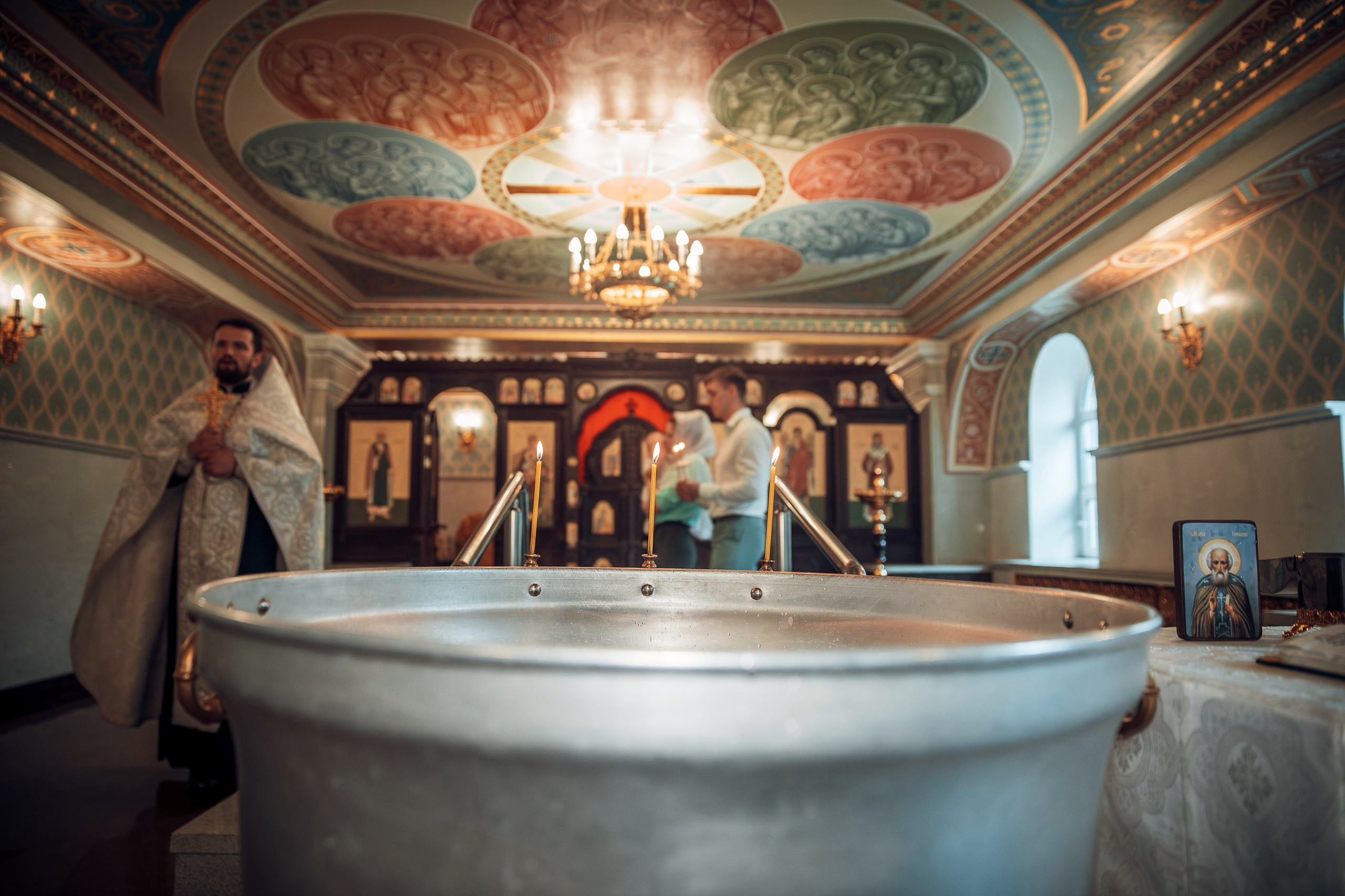 Таинство Крещения Саввы 2024. Фотограф Таинств Крещение и Венчания г. Магадан Власова Ульяна