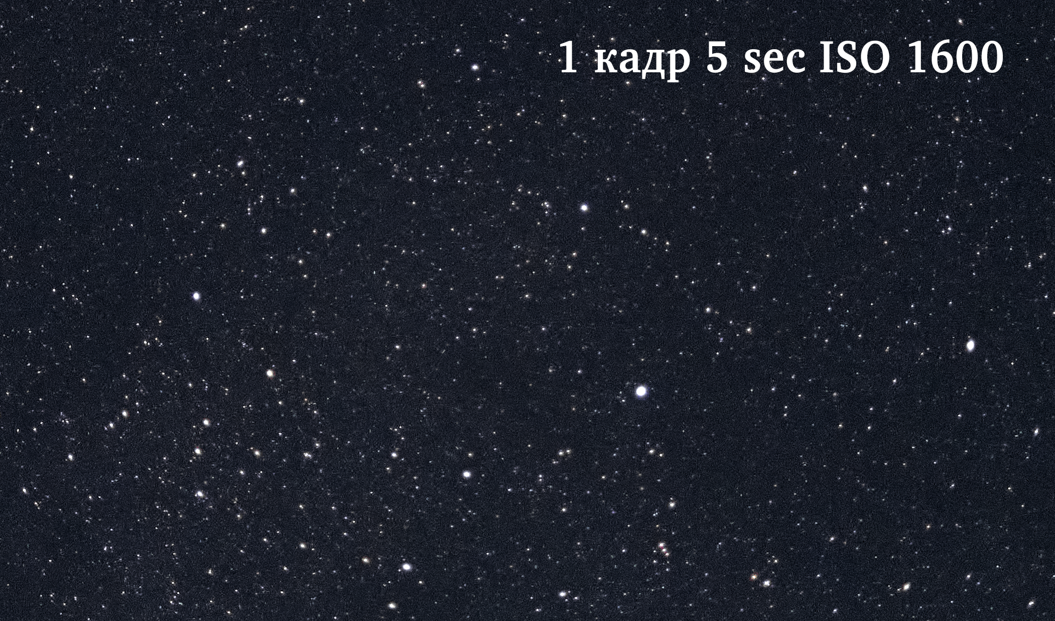 Это у вас на фотографии звезды или шум?. Фотограф Константин Шамин