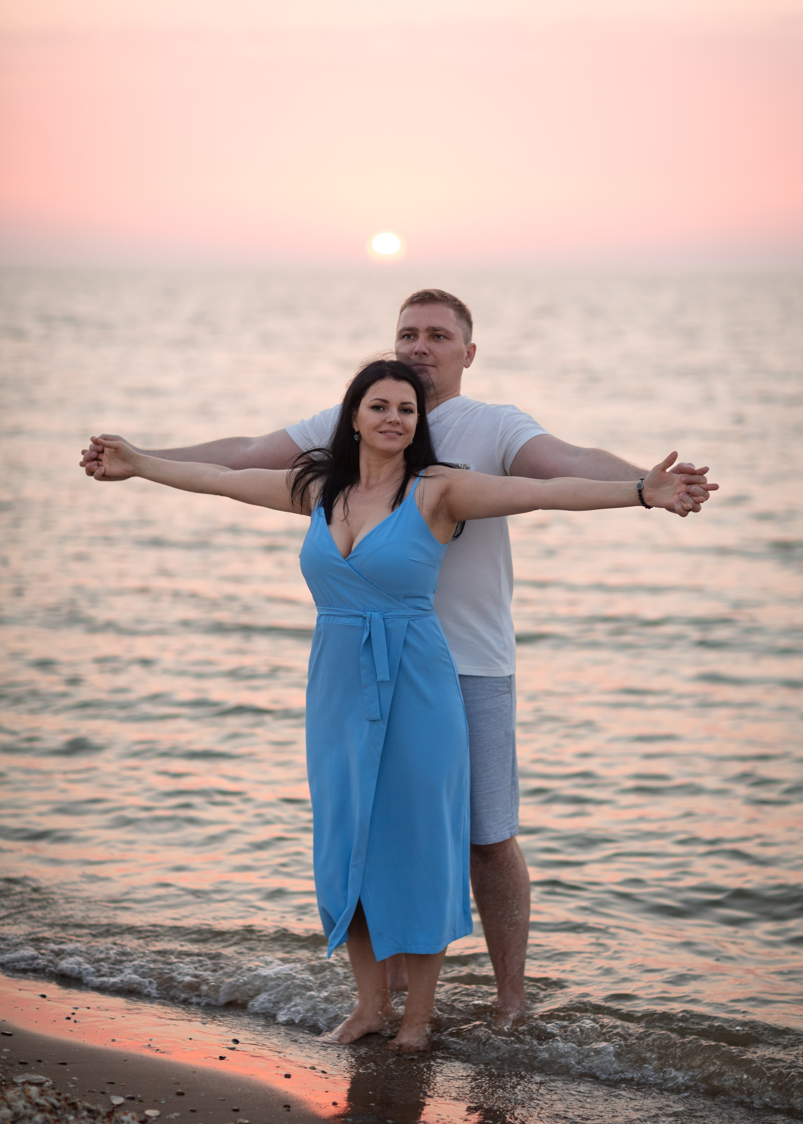 Нежный вечер. Фотограф в Приморско-Ахтарске Марьяна Чопко