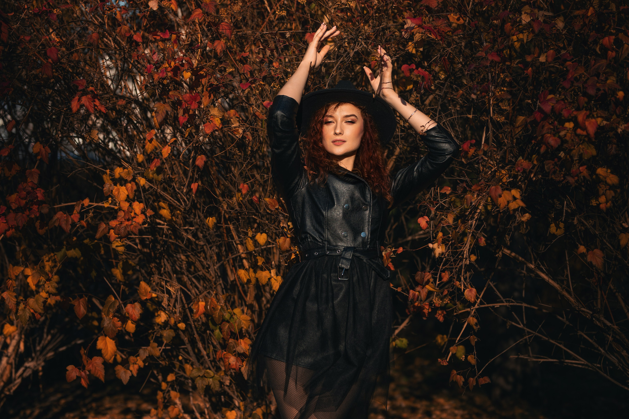 Осенняя фотосъемка в парке с Анастасией в формате для «себя»