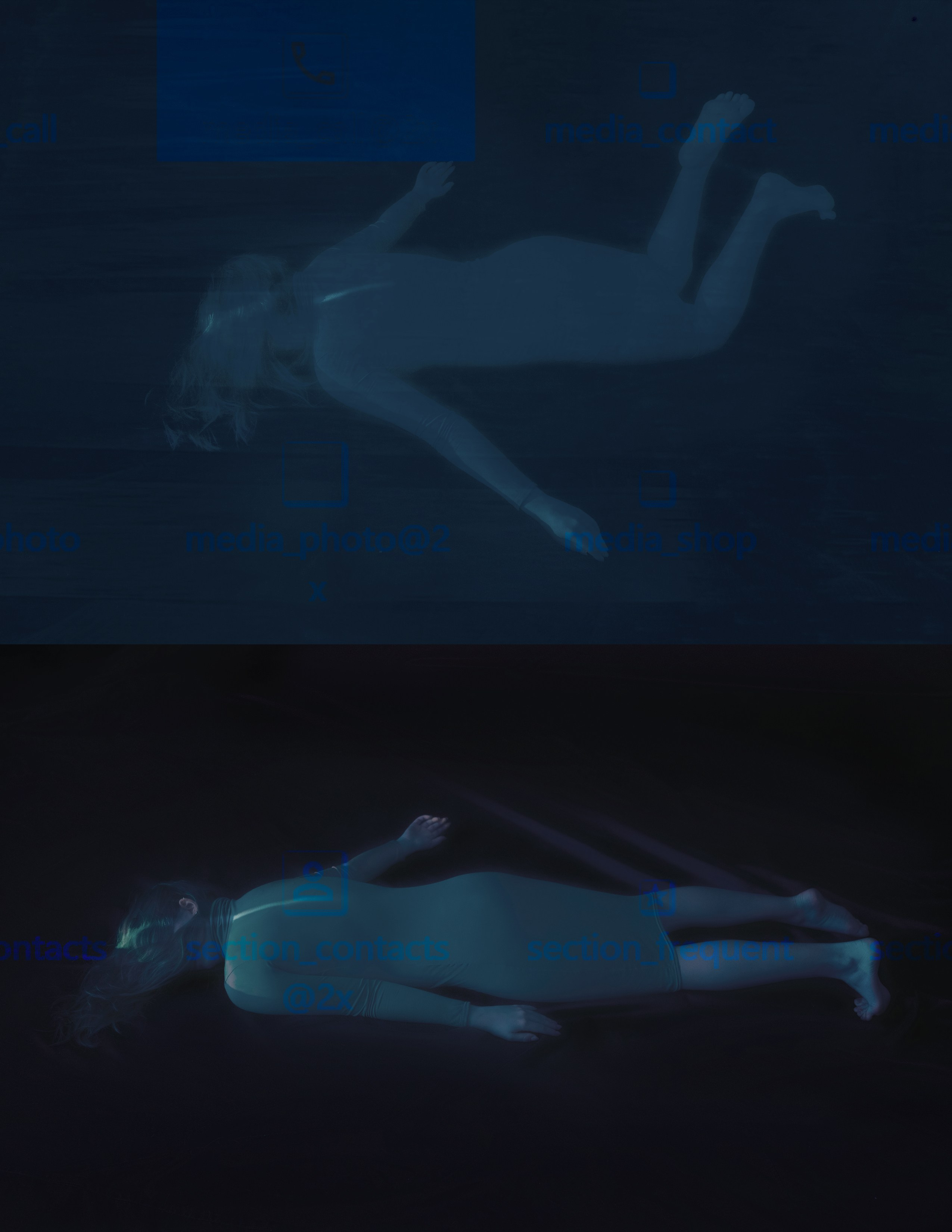 Тонкая белая полоска на воде. Художественная фотография в Санкт-Петербурге Алина Берёзкина