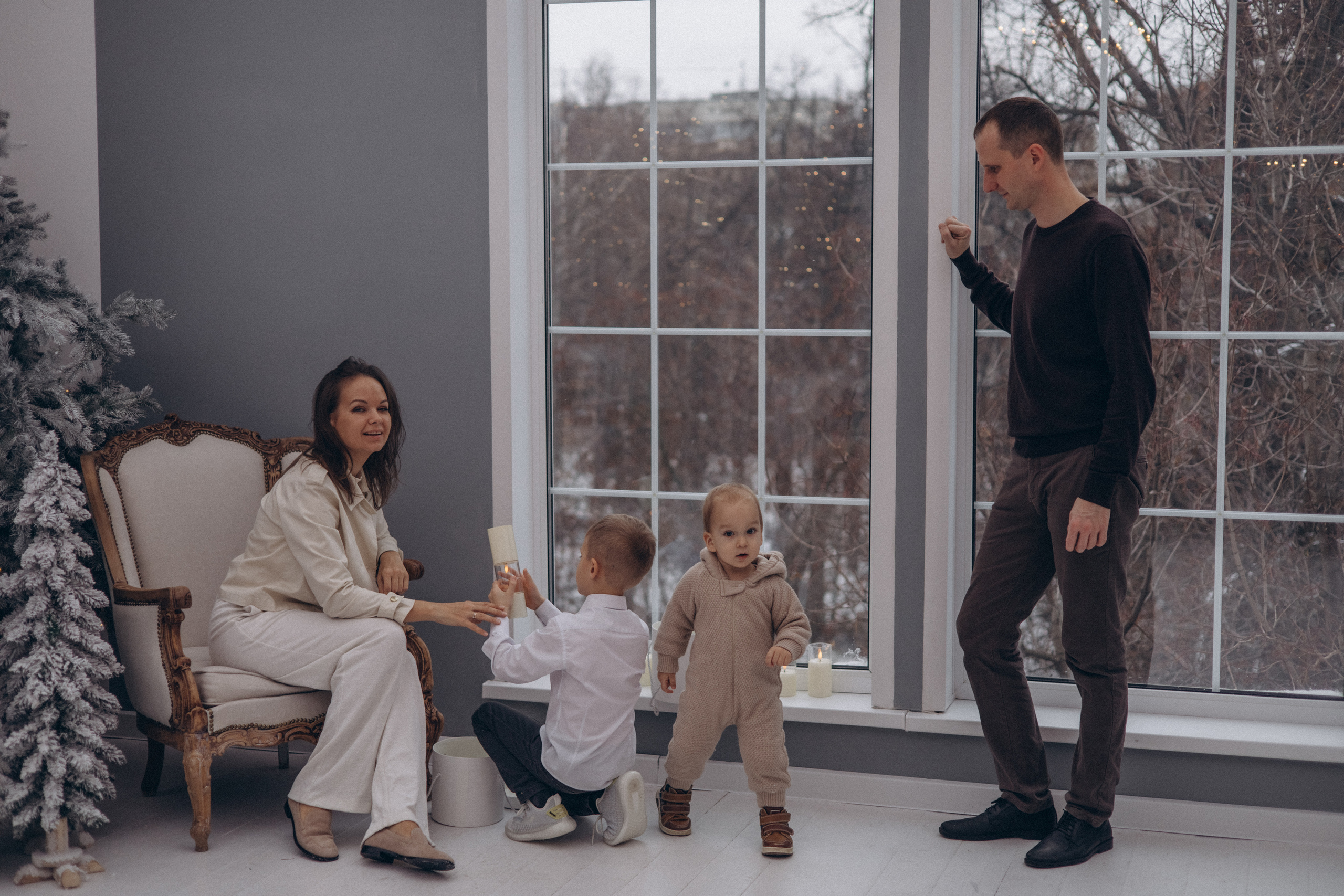 Новогодняя история. Семейный фотограф, Lifestyle съёмка в Казани