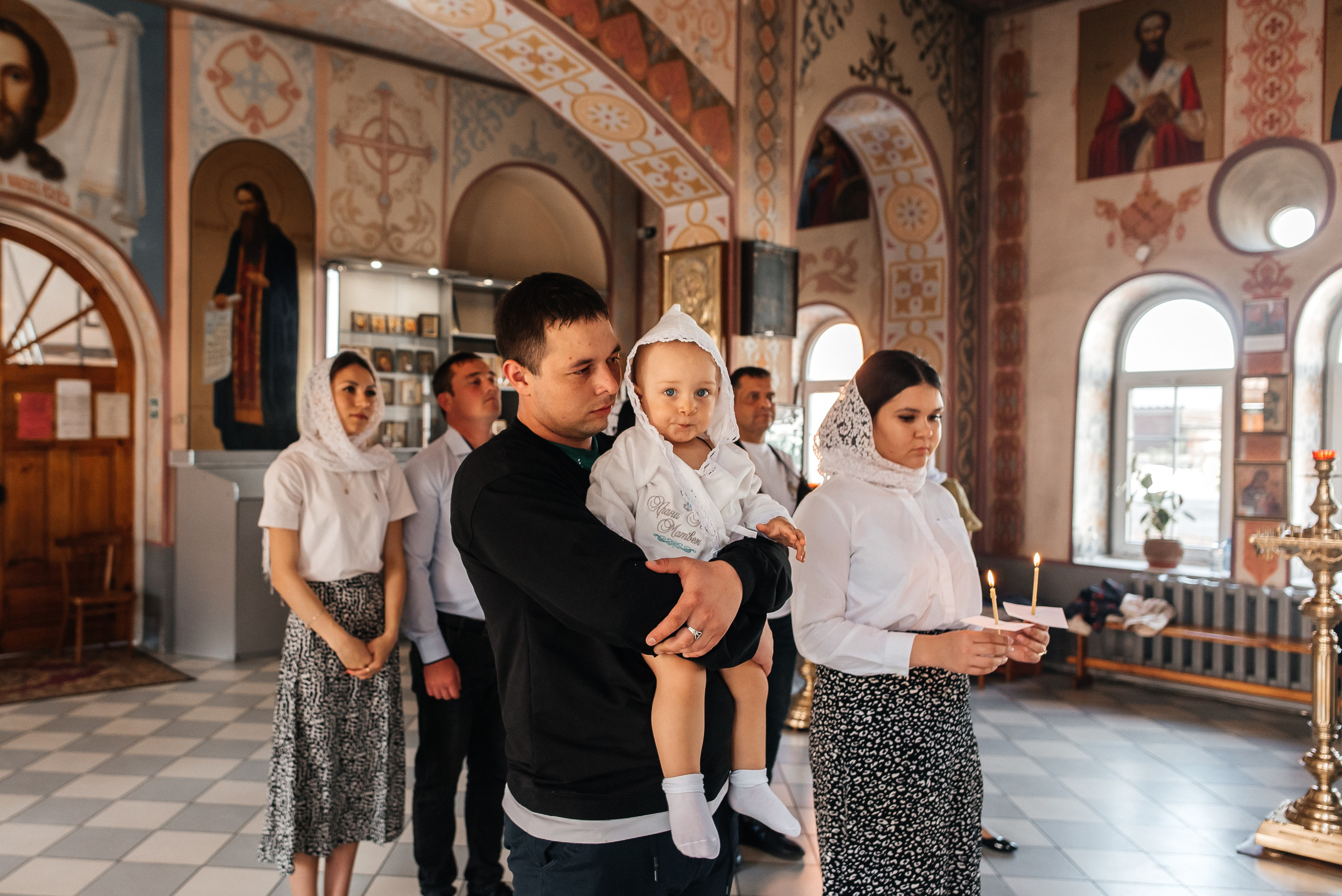 Крещение Матвея. Детский и семейный фотограф выпускной альбом Приморско-Ахтарск