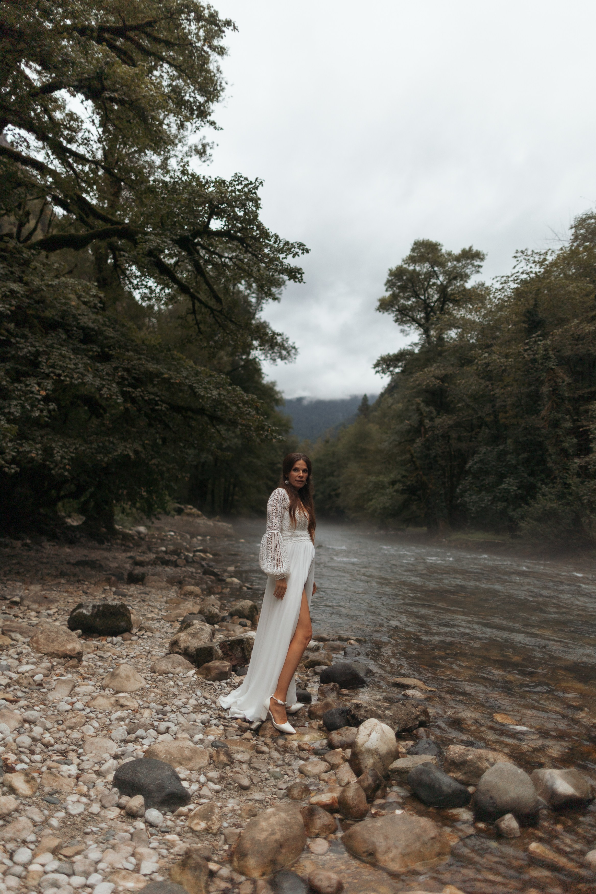 Конец сентября Озеро Рица. RetroChic Фото