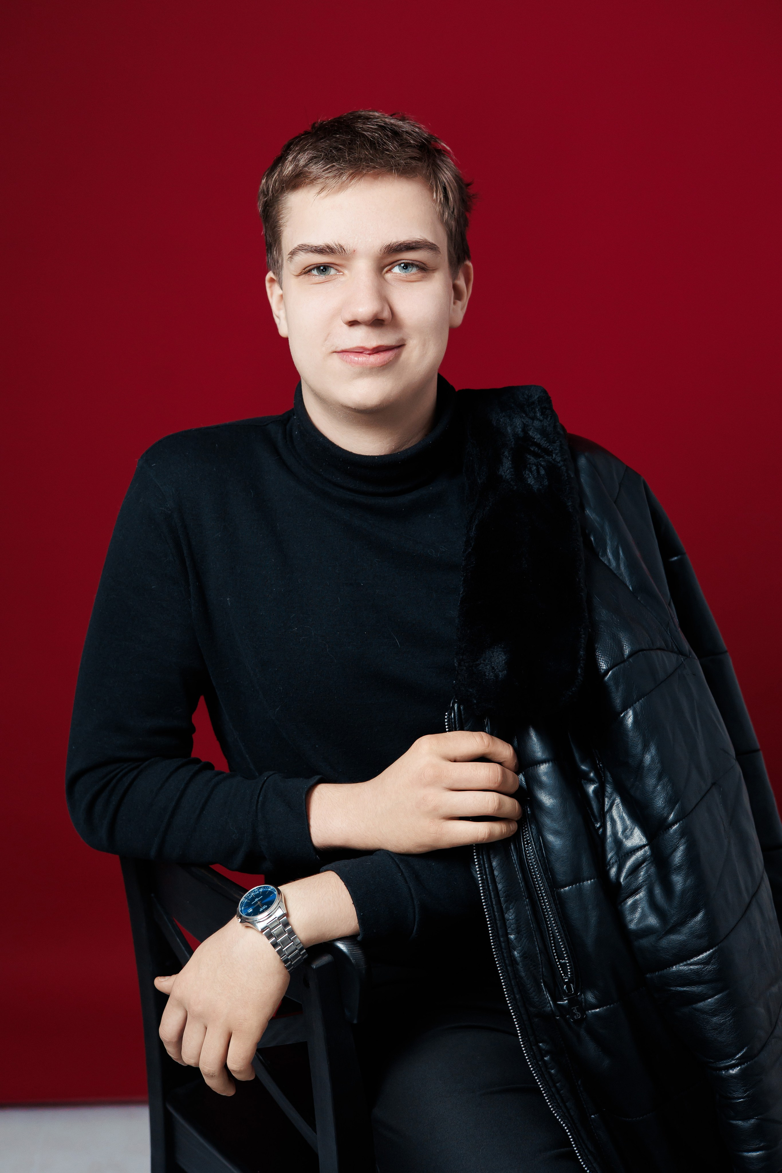 Портреты в студии. Выпускные альбомы в Луге/Школьные съёмки