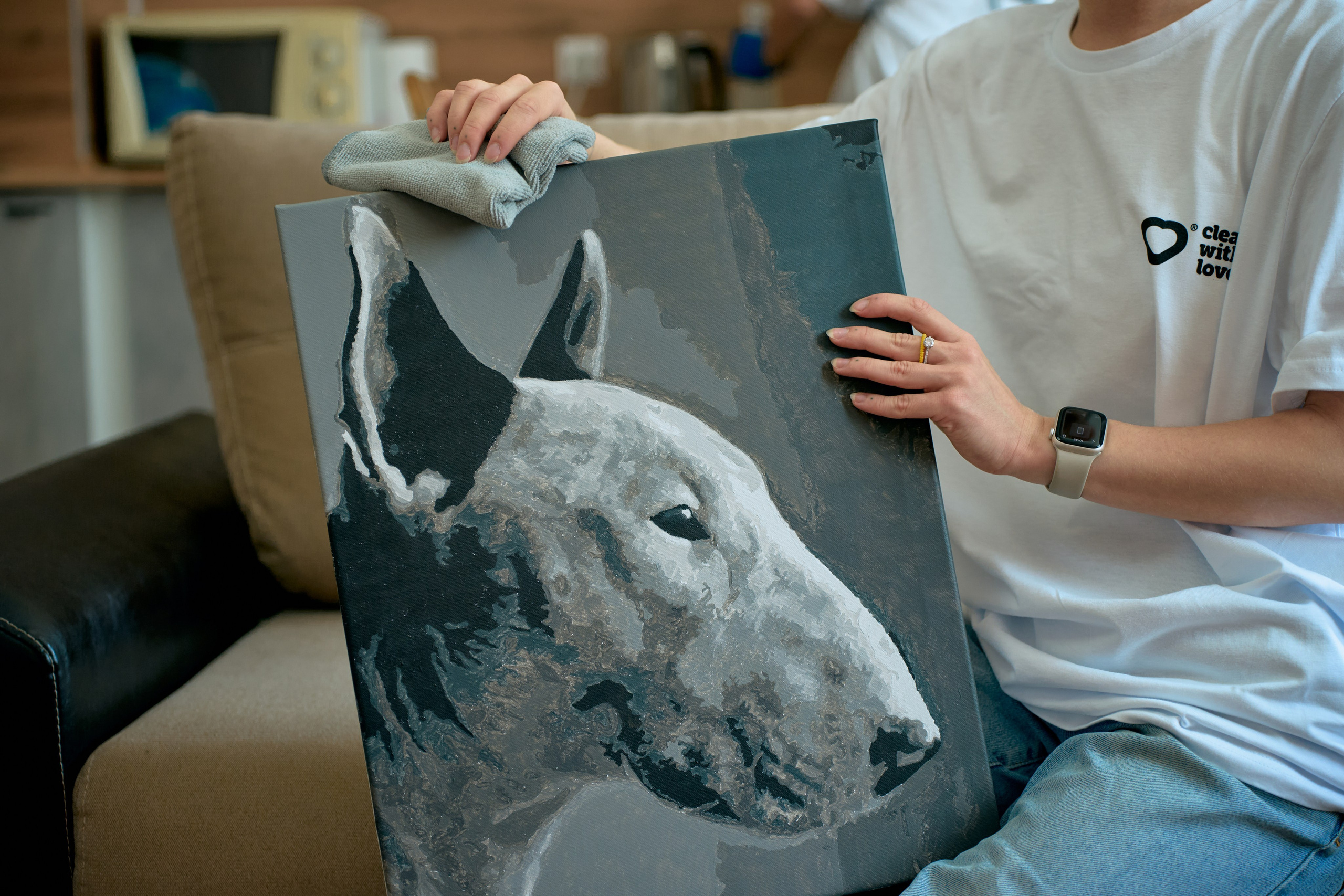 Фотосессия для клининговой компании