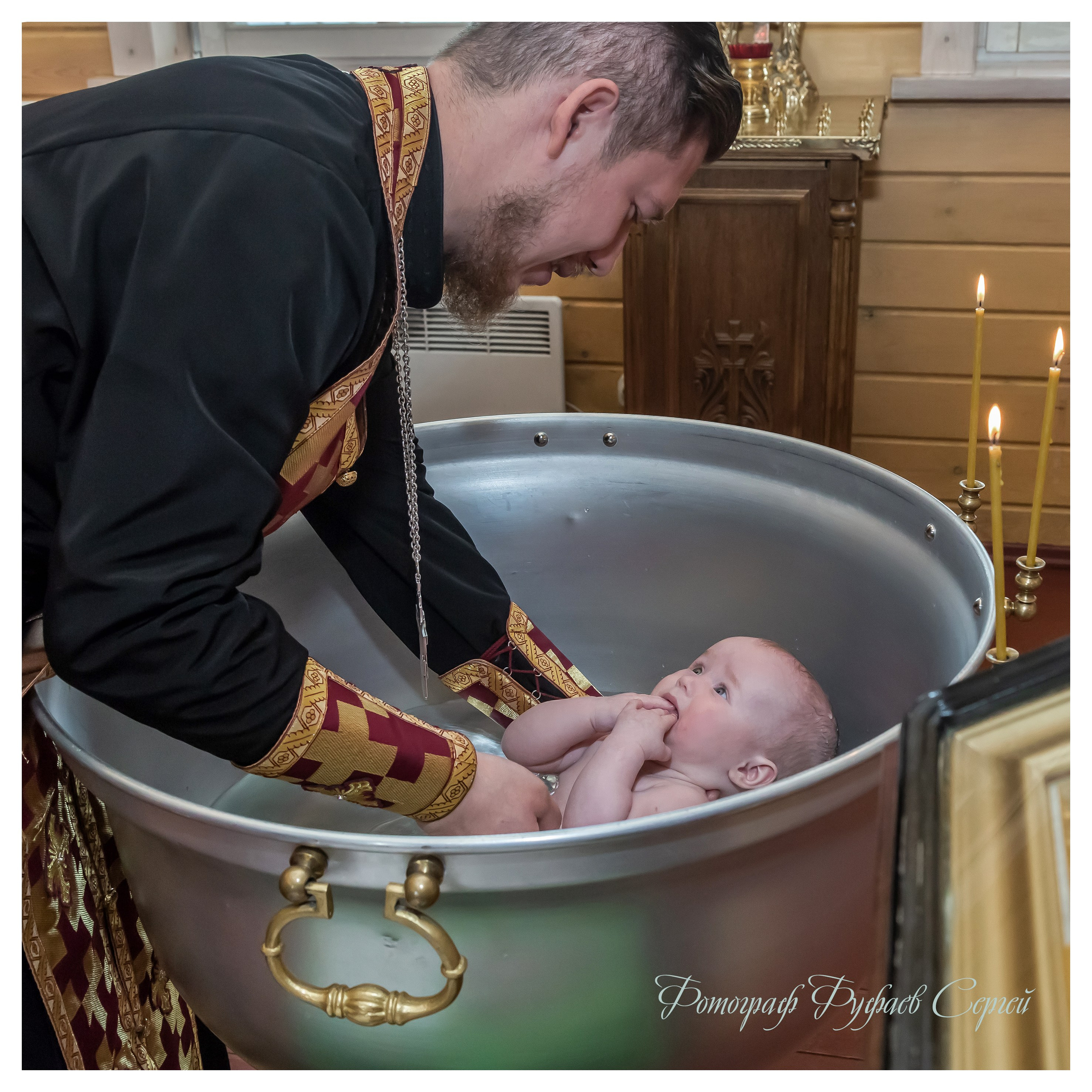 Фотосъёмка Таинства Крещения