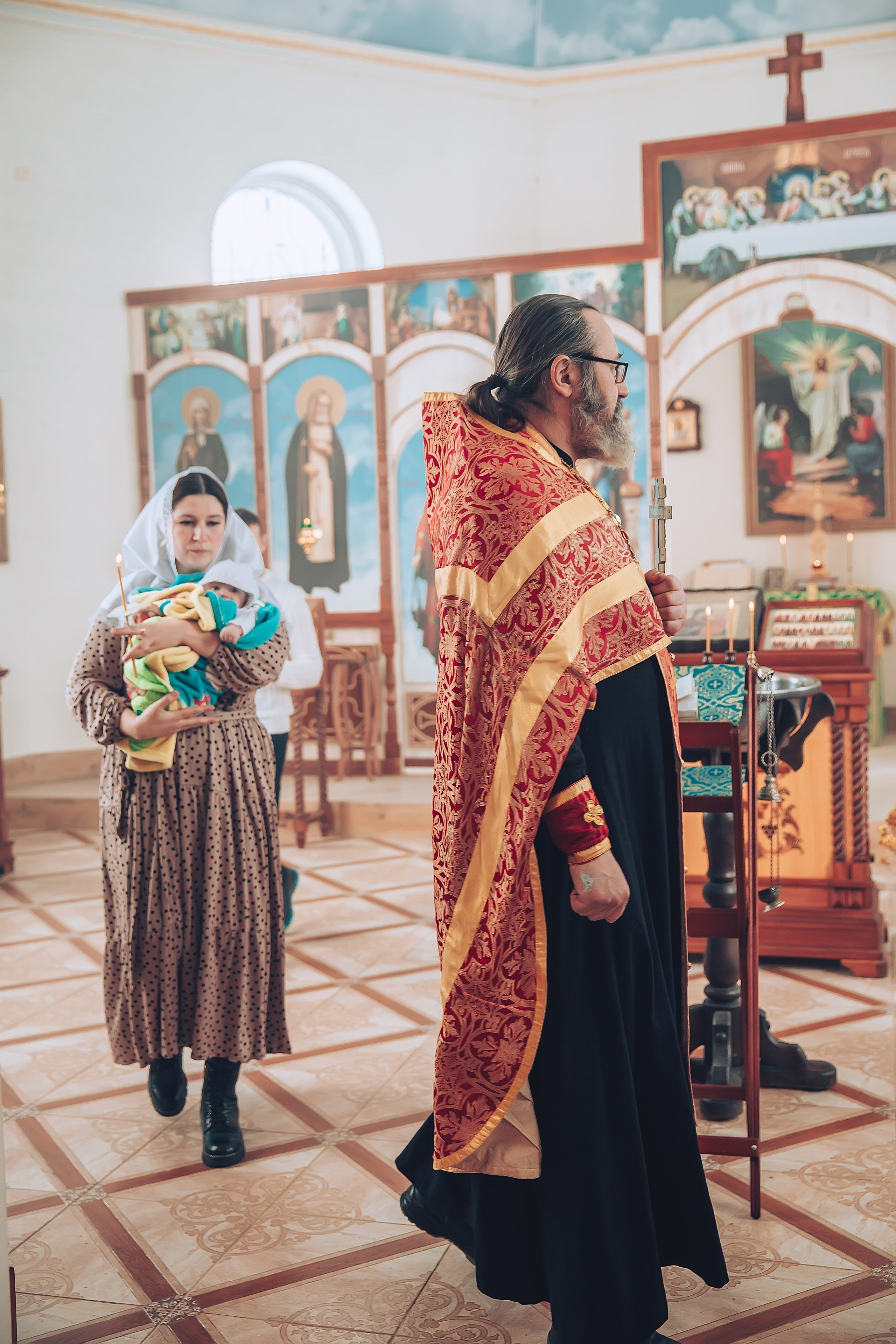 Крещение Анастасии. Школьный и детский фотограф Старожилово