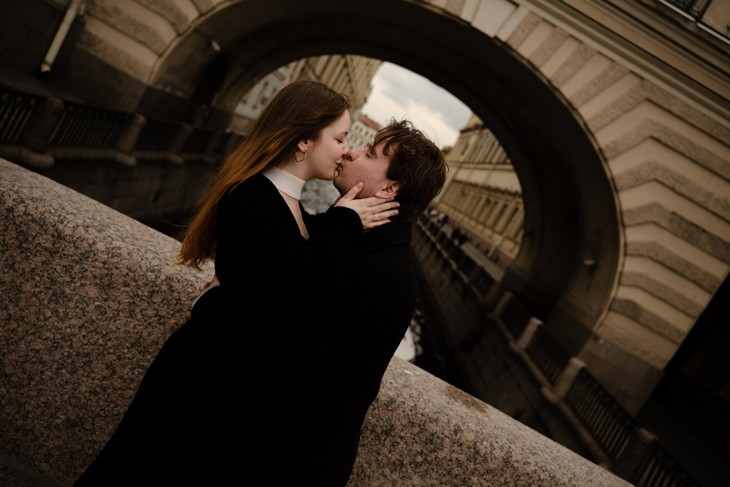 Прогулочная фотосессия Анастасия и Борис. Свадебный фотограф