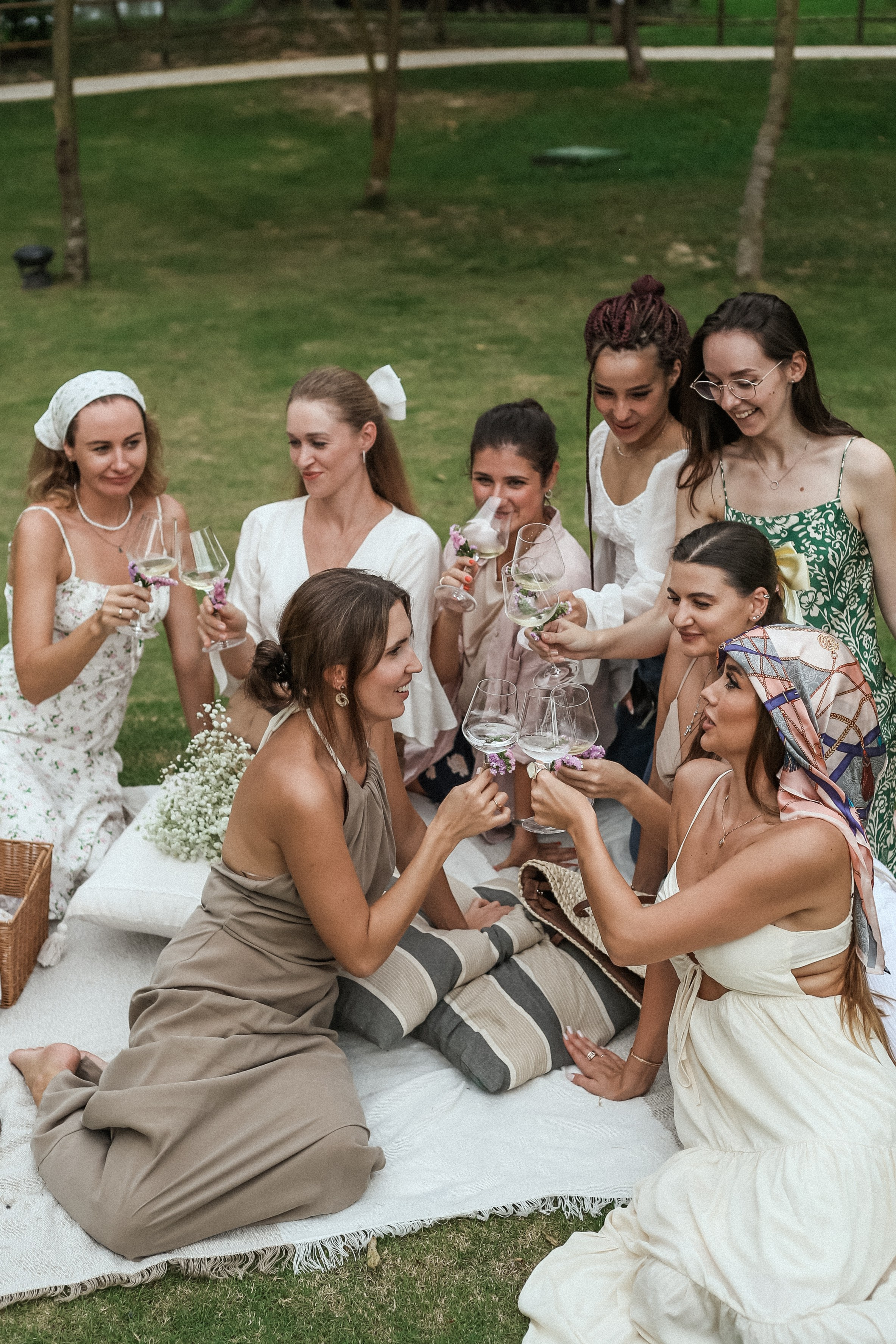 Винный Девичник в стиле Прованс. Фотограф и видеограф Анна Домашенко