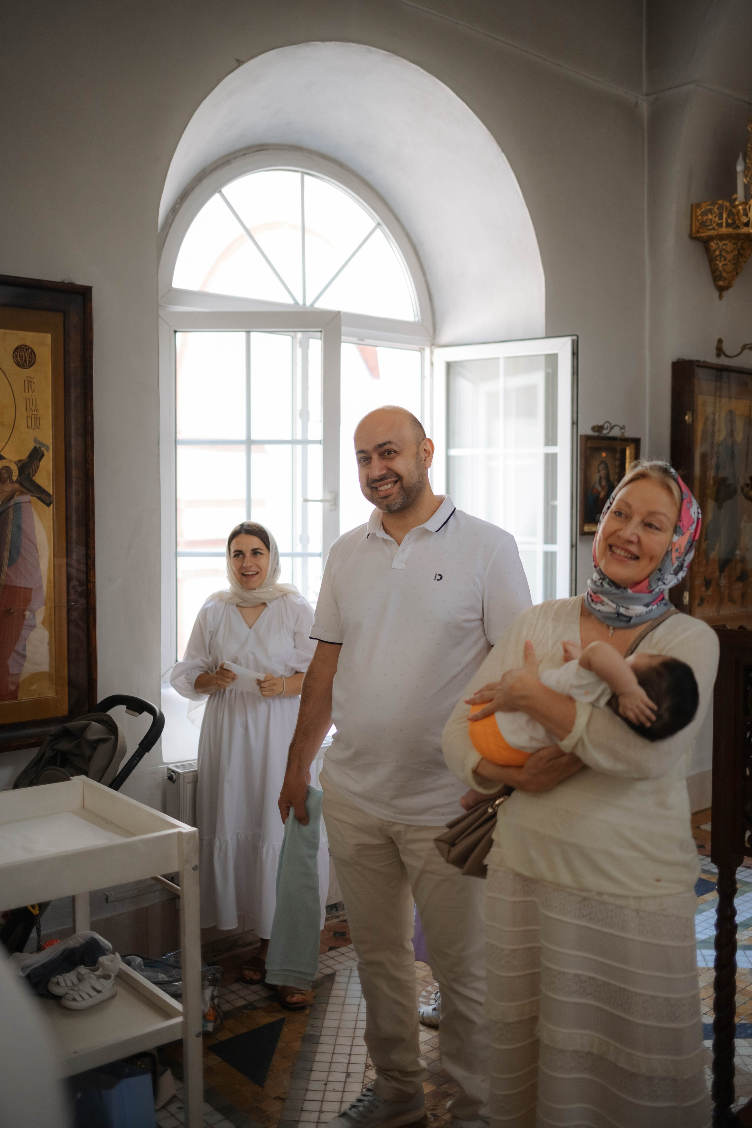 Крещение Миши. Семейный и детский фотограф в Москве Александра Нараевская