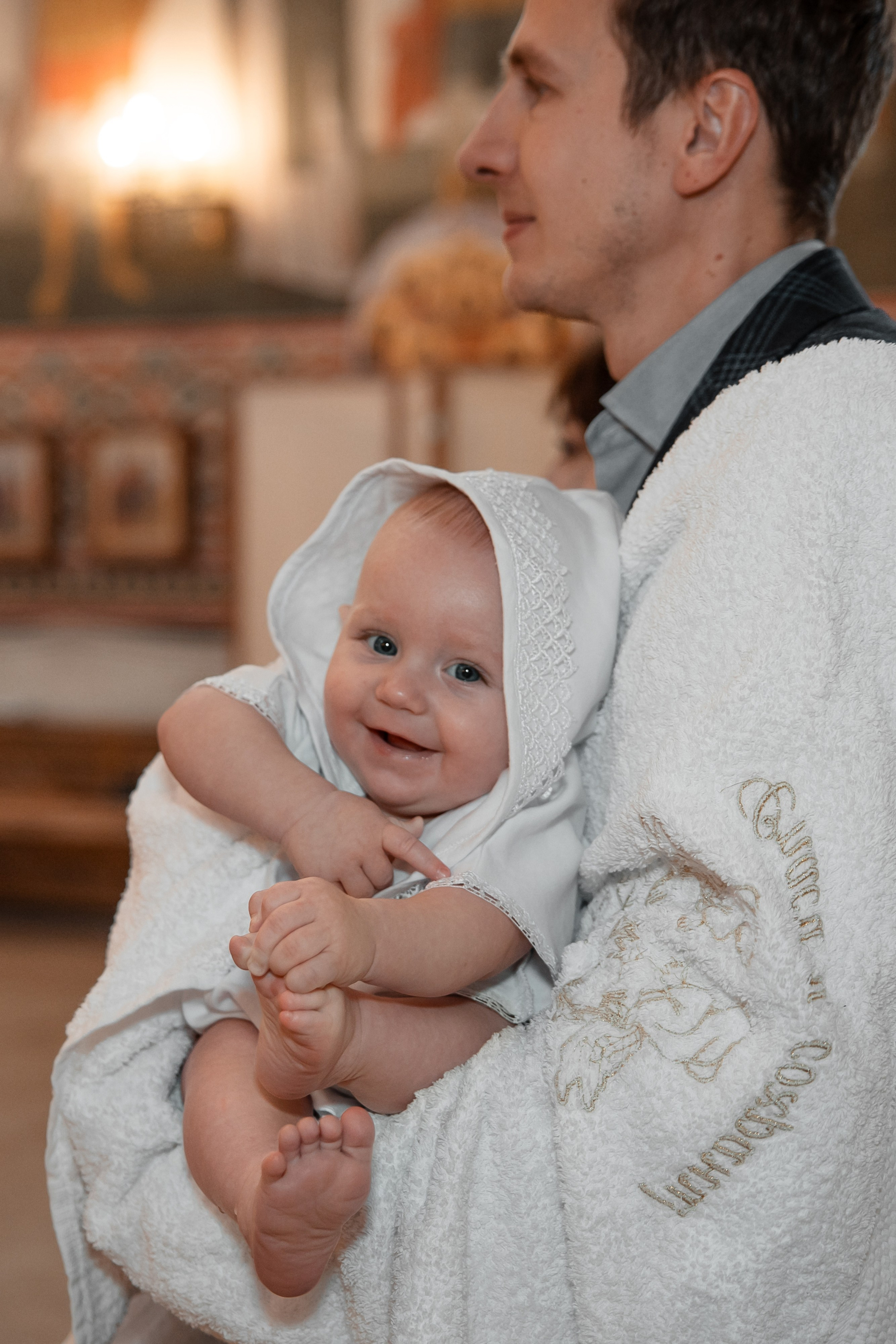 Таинство крещения. Семейный и детский фотограф в Москве Орешина Юлия