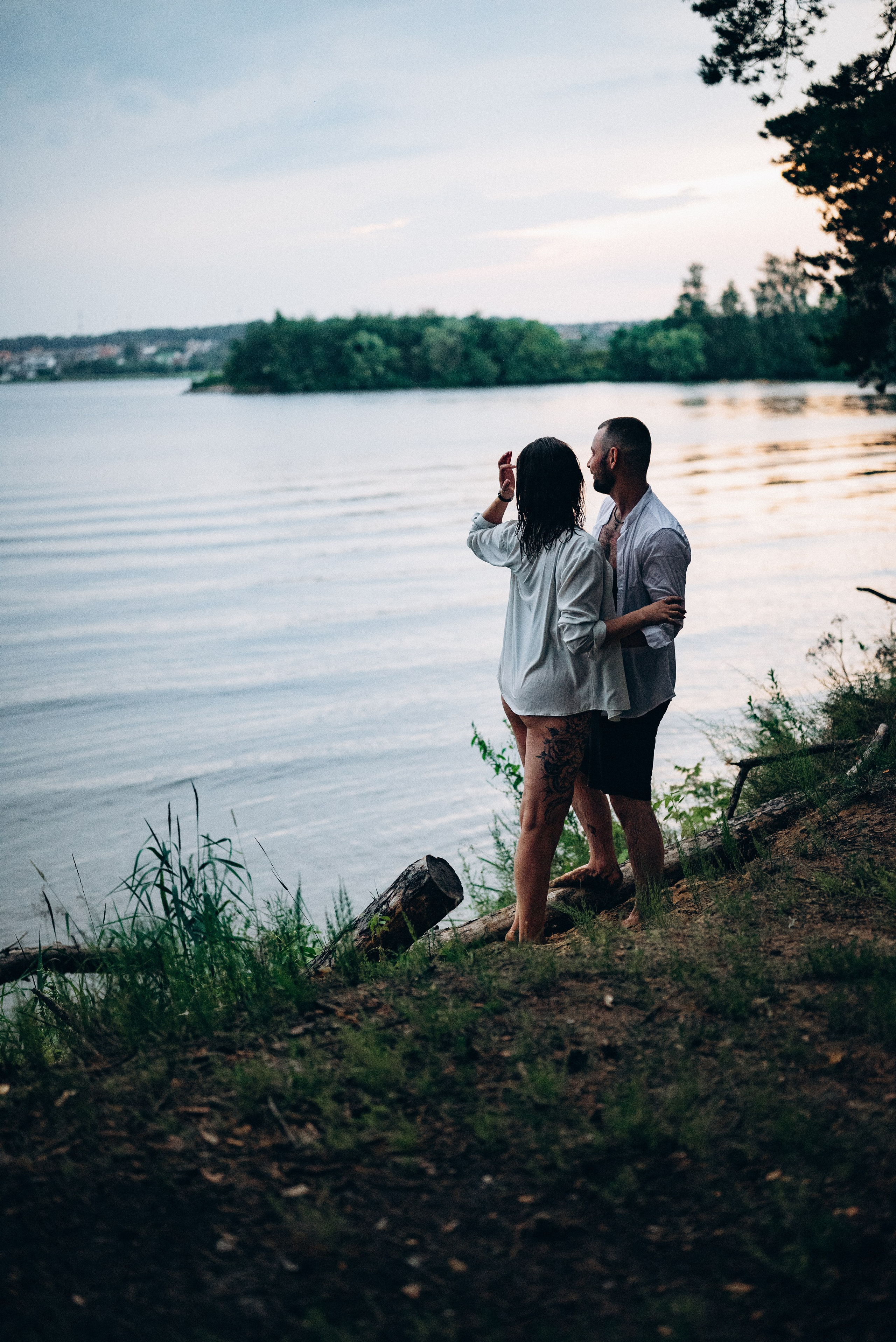 На закате. Семейный фотограф в Москве Дарья Пузикова