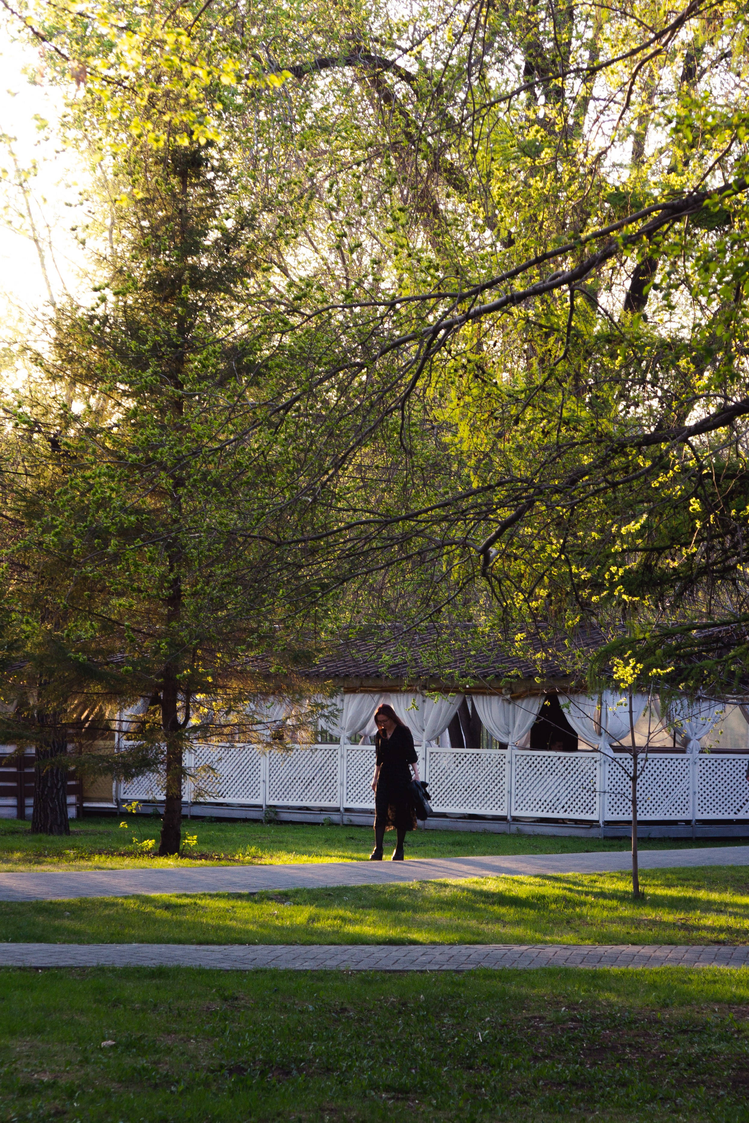 Девушка в парке