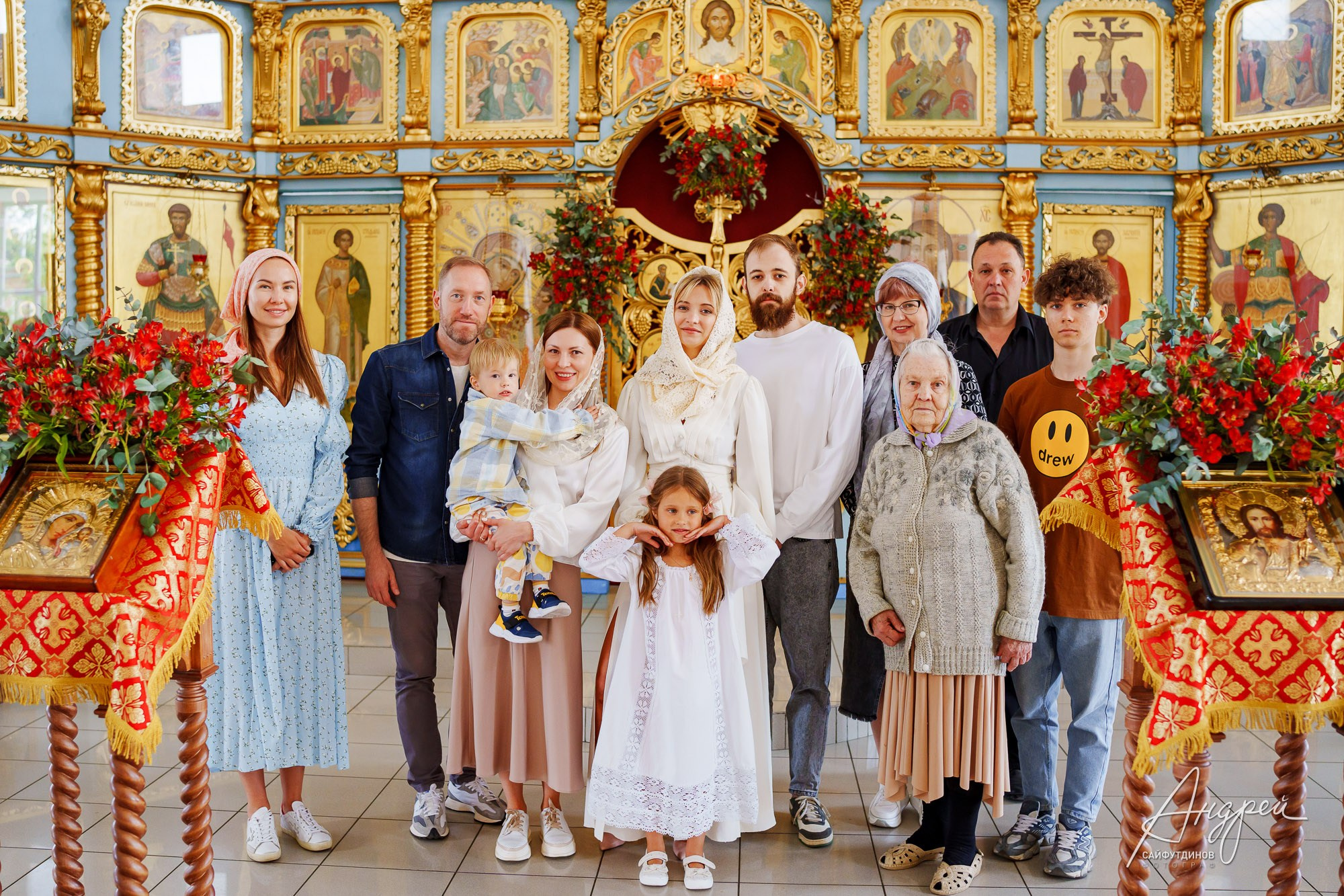 Крещение Ярославы. Свадебный и семейный фотограф в Ростове-на-Дону. Андрей Сайфутдинов