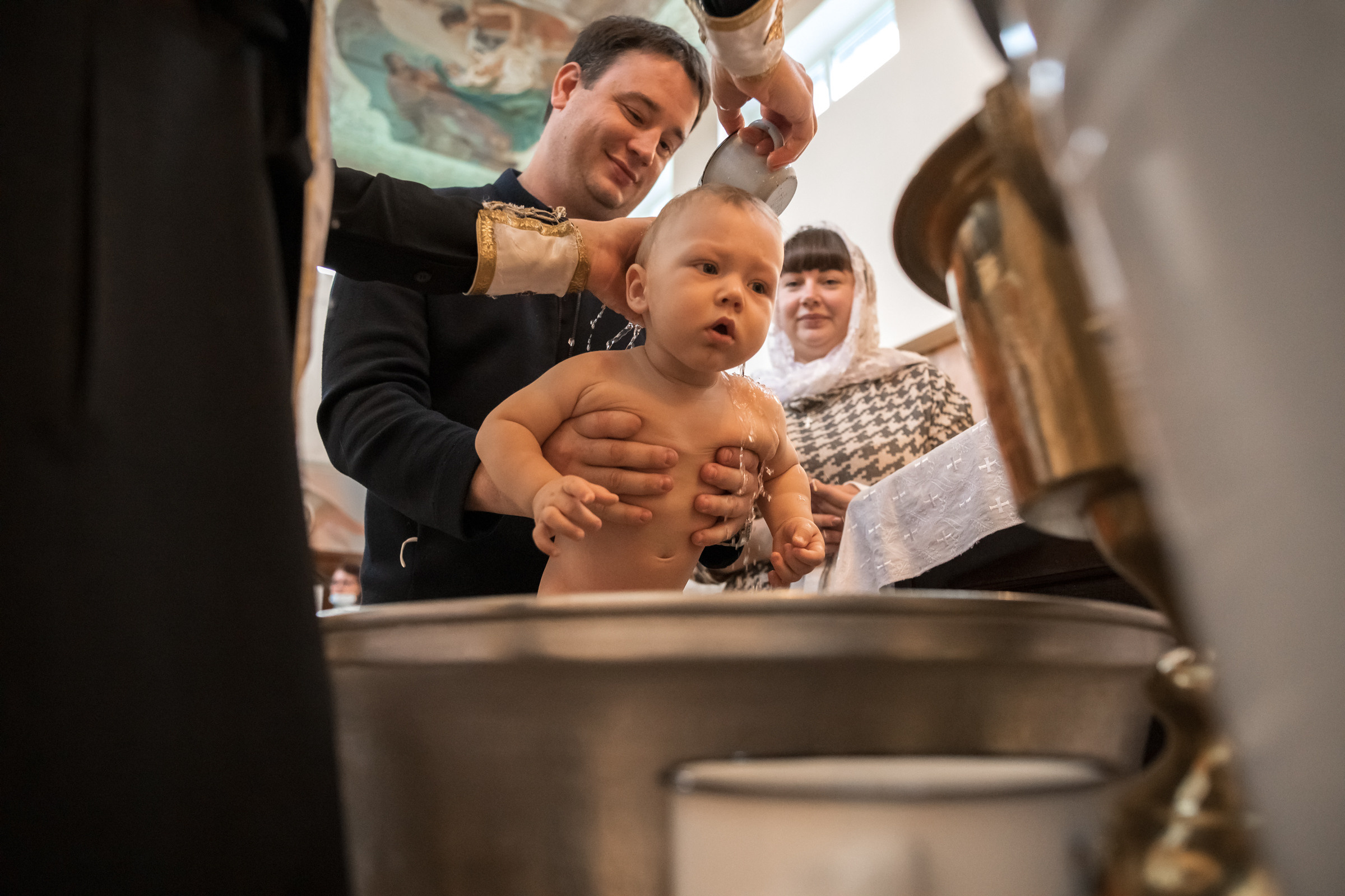 Таинство крещения Данила и Артема. Фотограф на крещение и венчание в Самаре и Тольятти Елена Арди