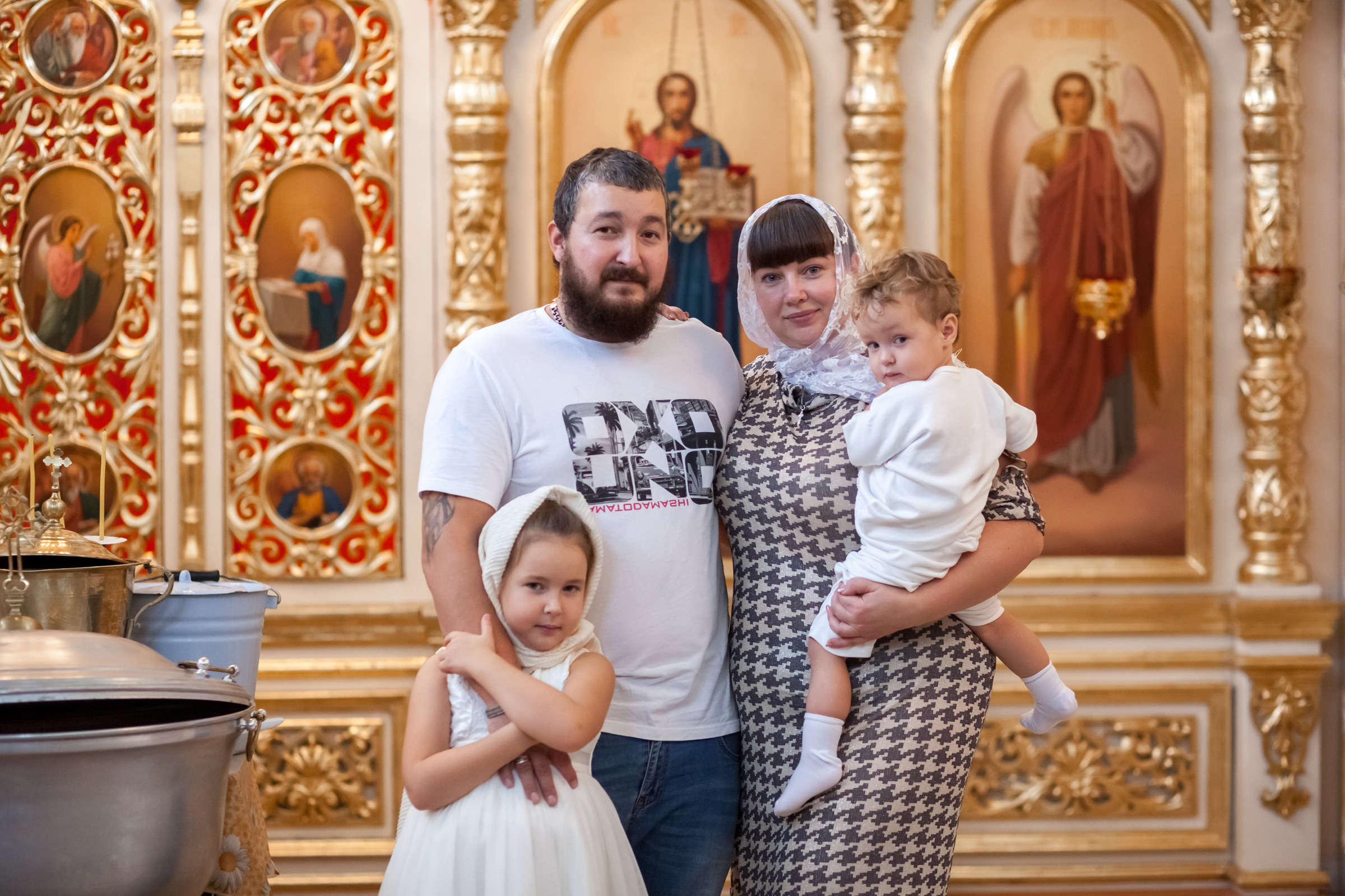 Таинство крещения Данила и Артема. Фотограф на крещение и венчание в Самаре и Тольятти Елена Арди