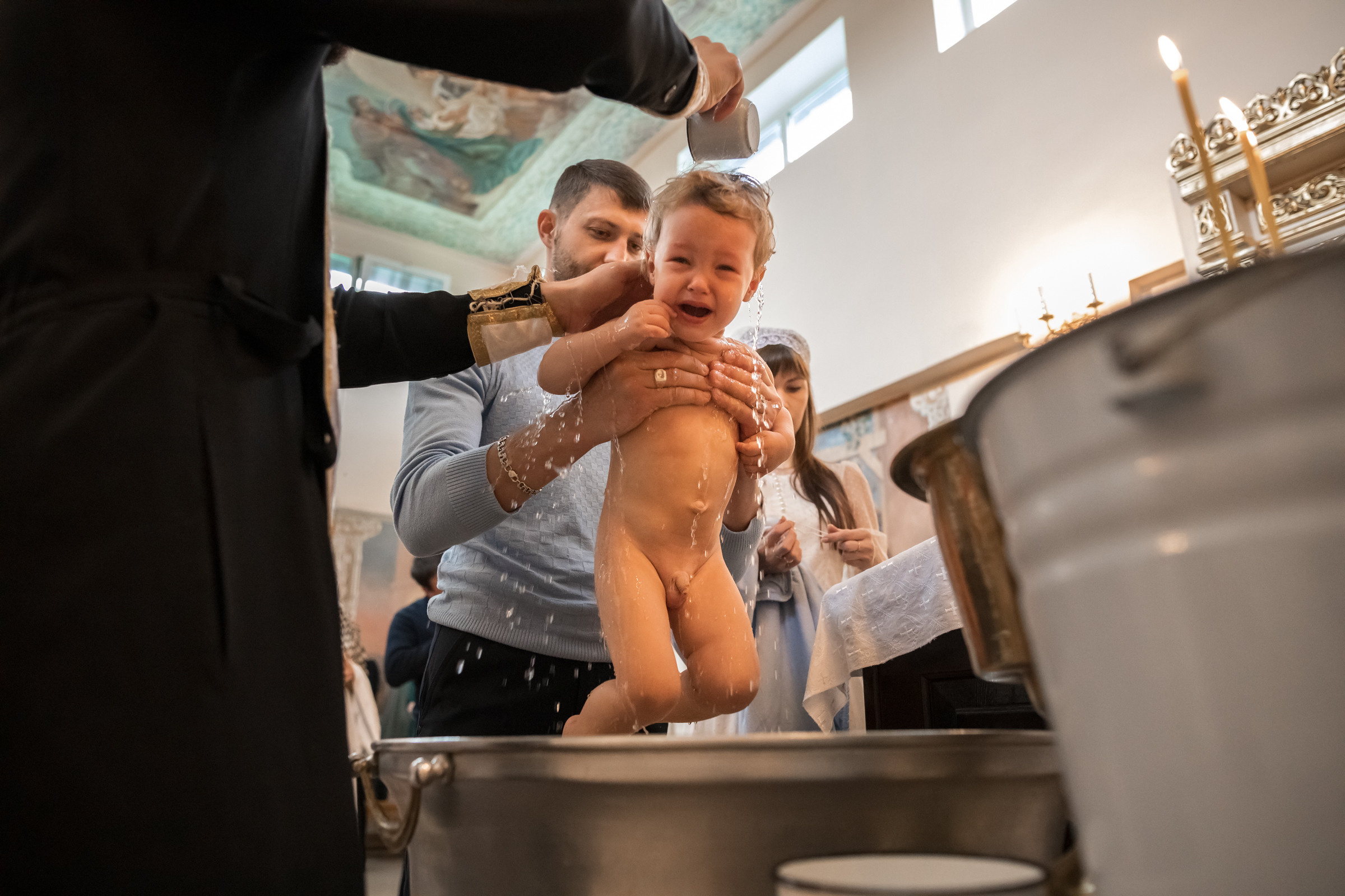 Таинство крещения Данила и Артема. Фотограф на крещение и венчание в Самаре и Тольятти Елена Арди
