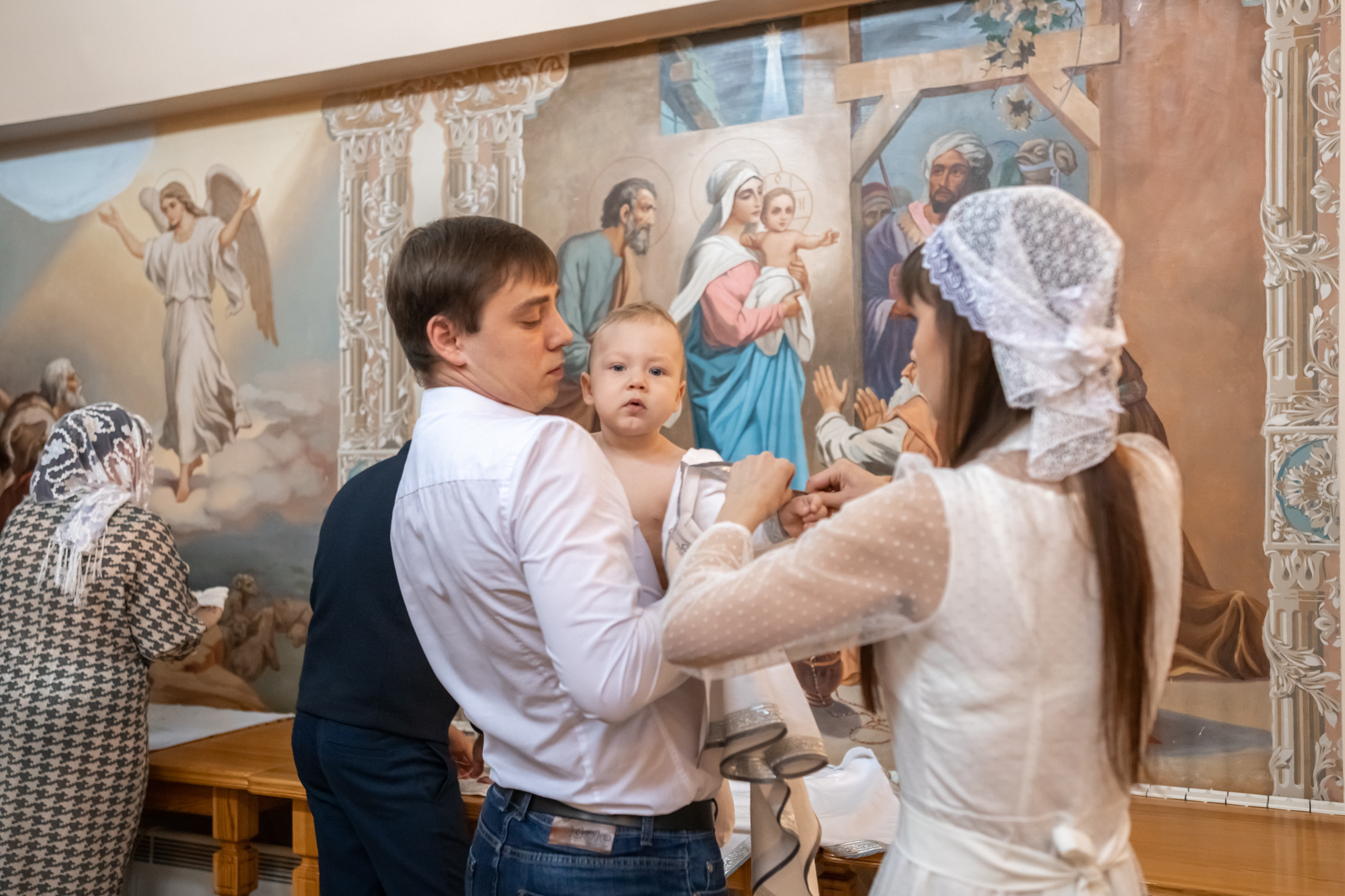 Таинство крещения Данила и Артема. Фотограф на крещение и венчание в Самаре и Тольятти Елена Арди