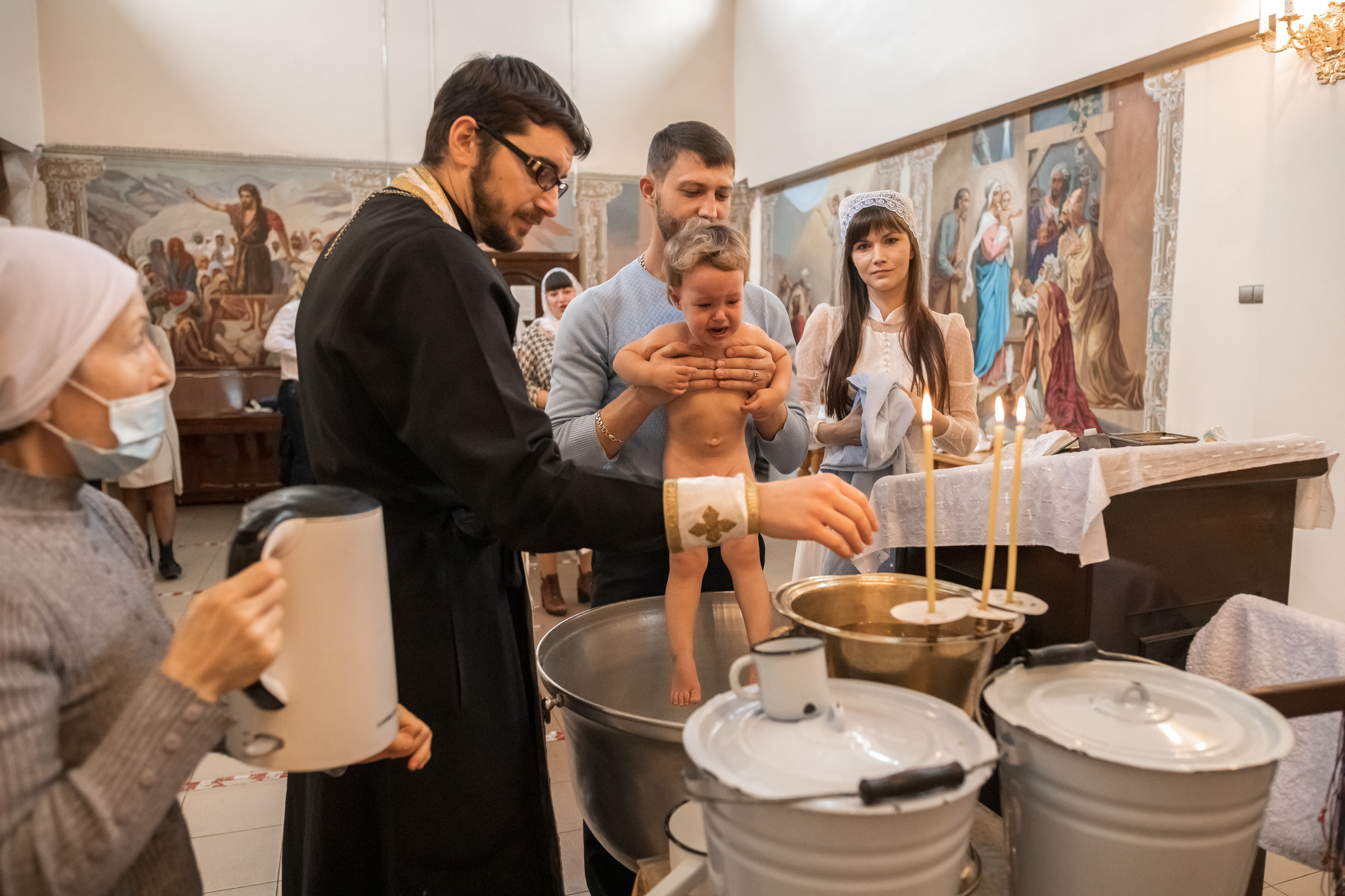 Таинство крещения Данила и Артема. Фотограф на крещение и венчание в Самаре и Тольятти Елена Арди