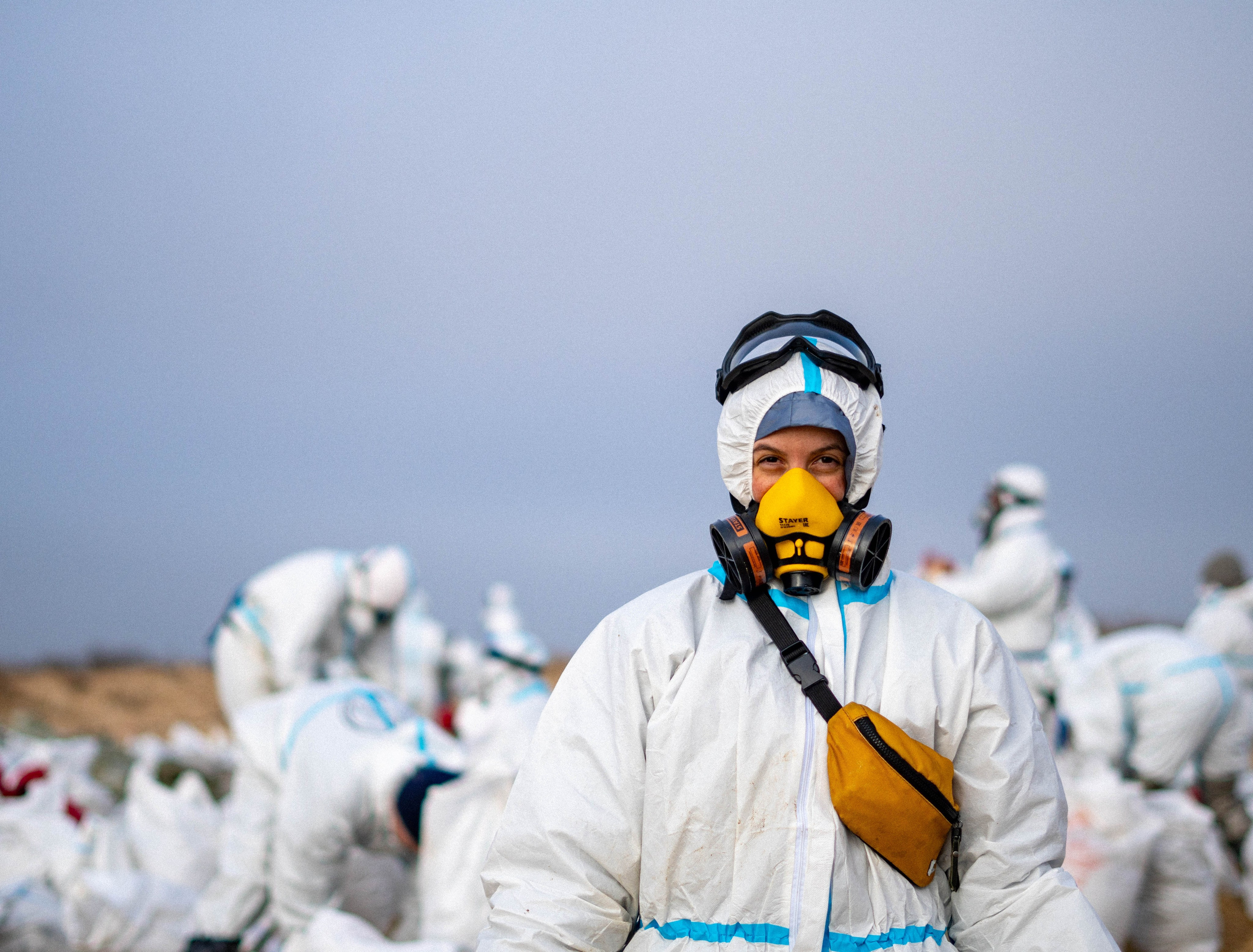 Разлив мазута в Керченском проливе. Фотограф Тбилиси / Photographer Tbilisi