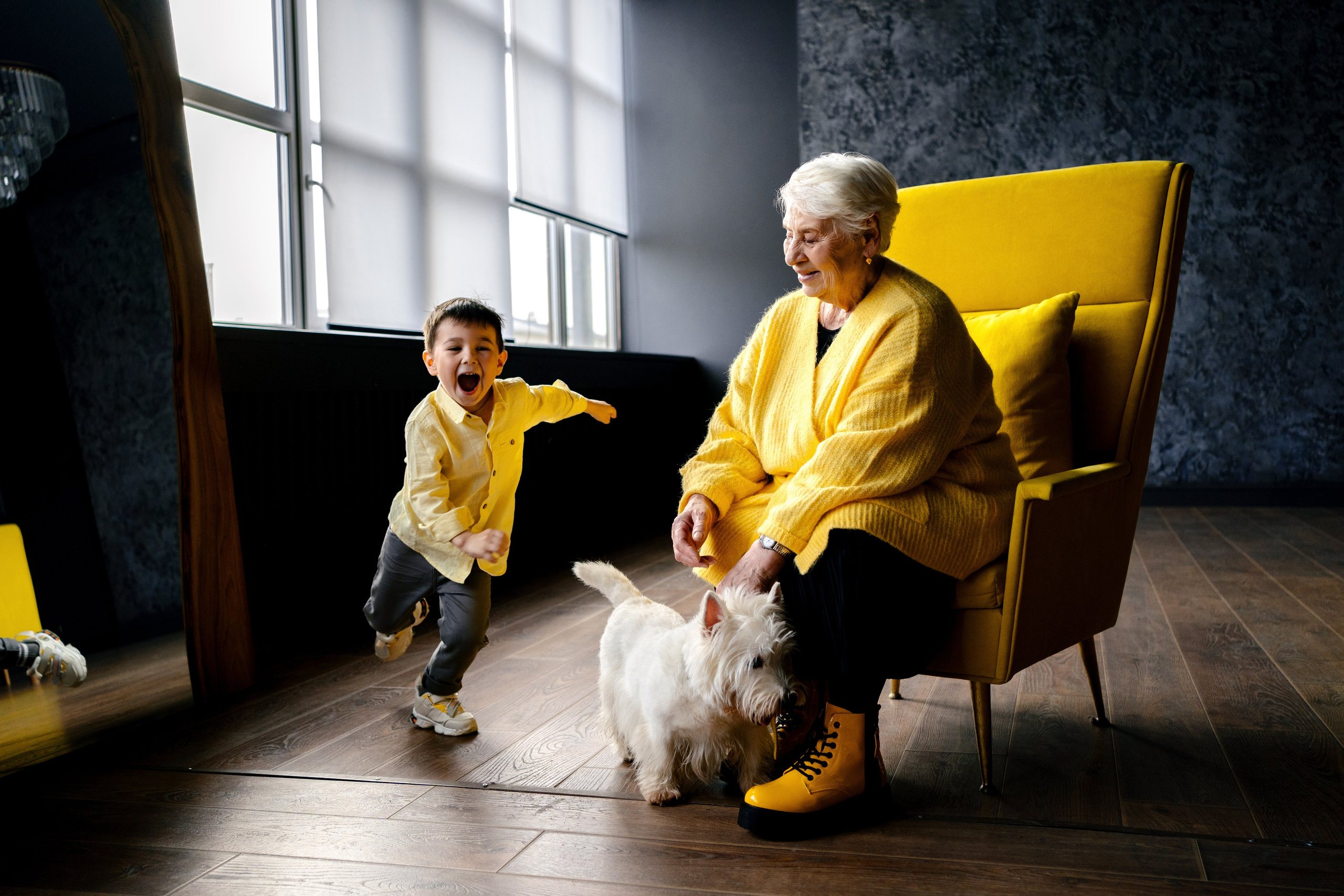 Семейная фотосессия в студии и дома Спб портфолио Насти Околот