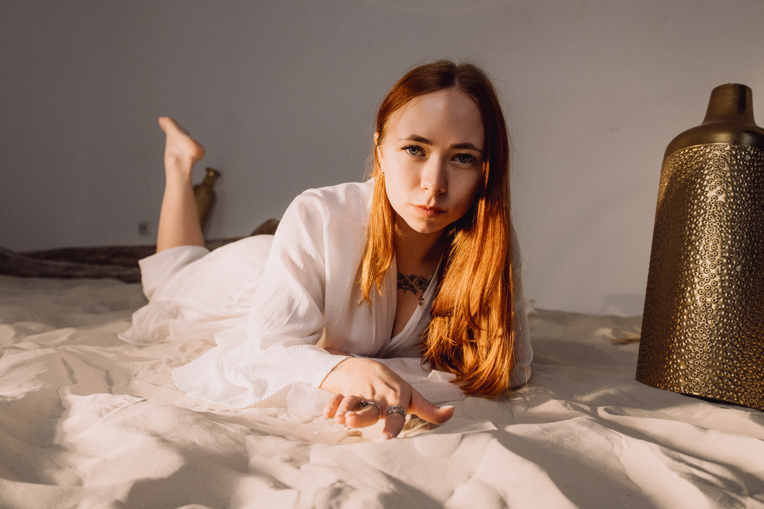 Женщина в песках. Фотограф в Иркутске Анна Мирошникова