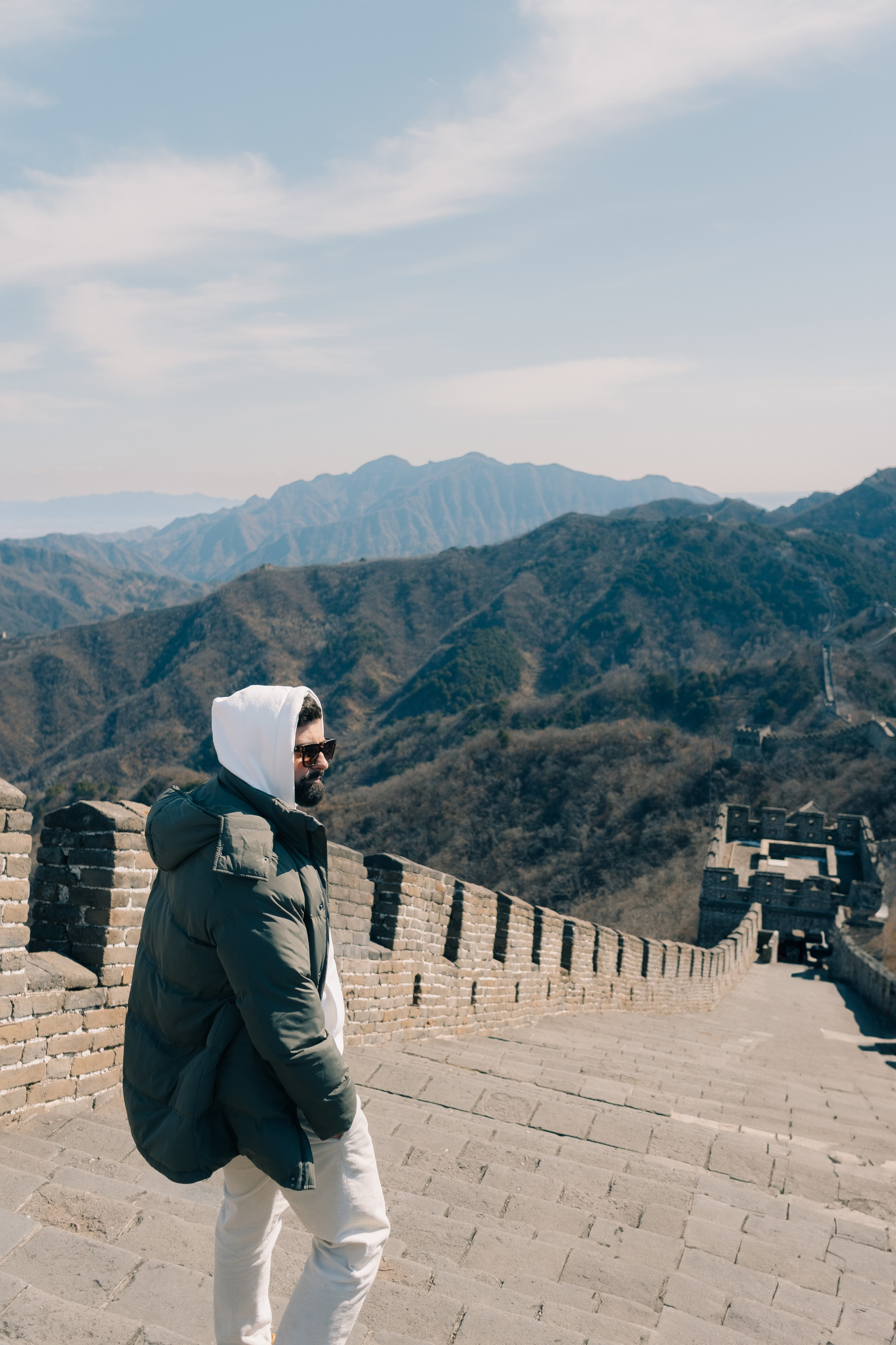 Photoshoot on the Great Wall of China