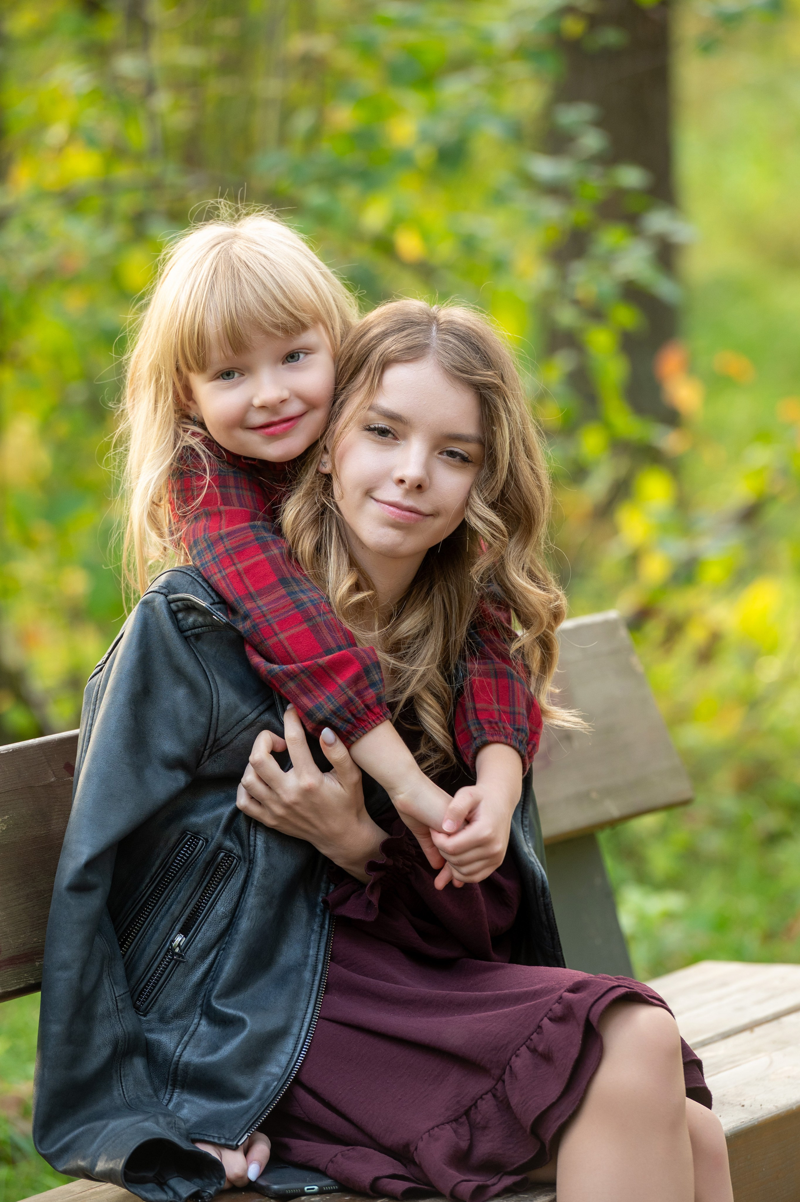 Фотосессия для семьи Кати. Школьный фотограф в Москве