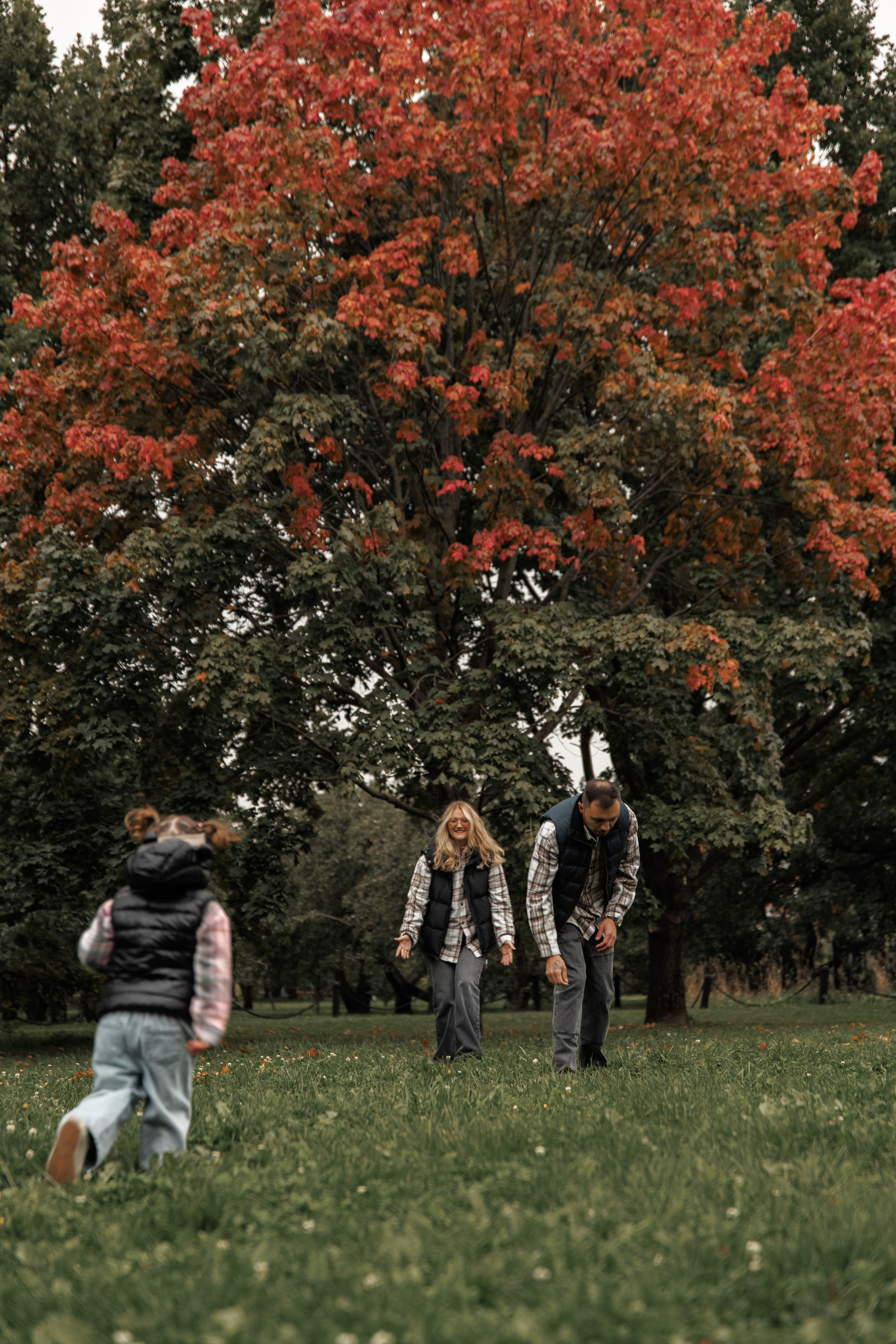 Настя, Денис и Маша