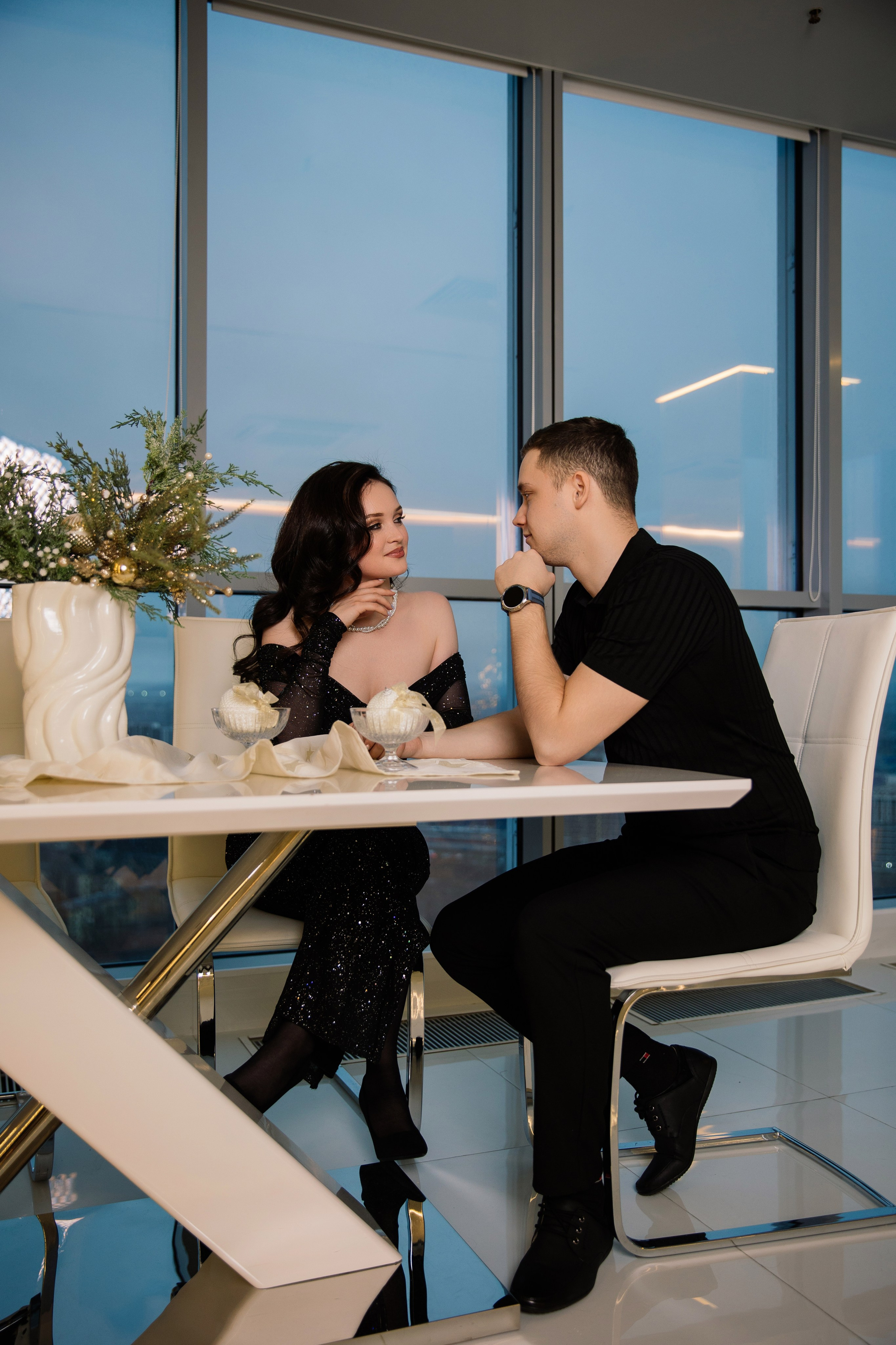 Новогодняя Love-story фотостудия Art Palace. Семейный фотограф Толстикова Кристина