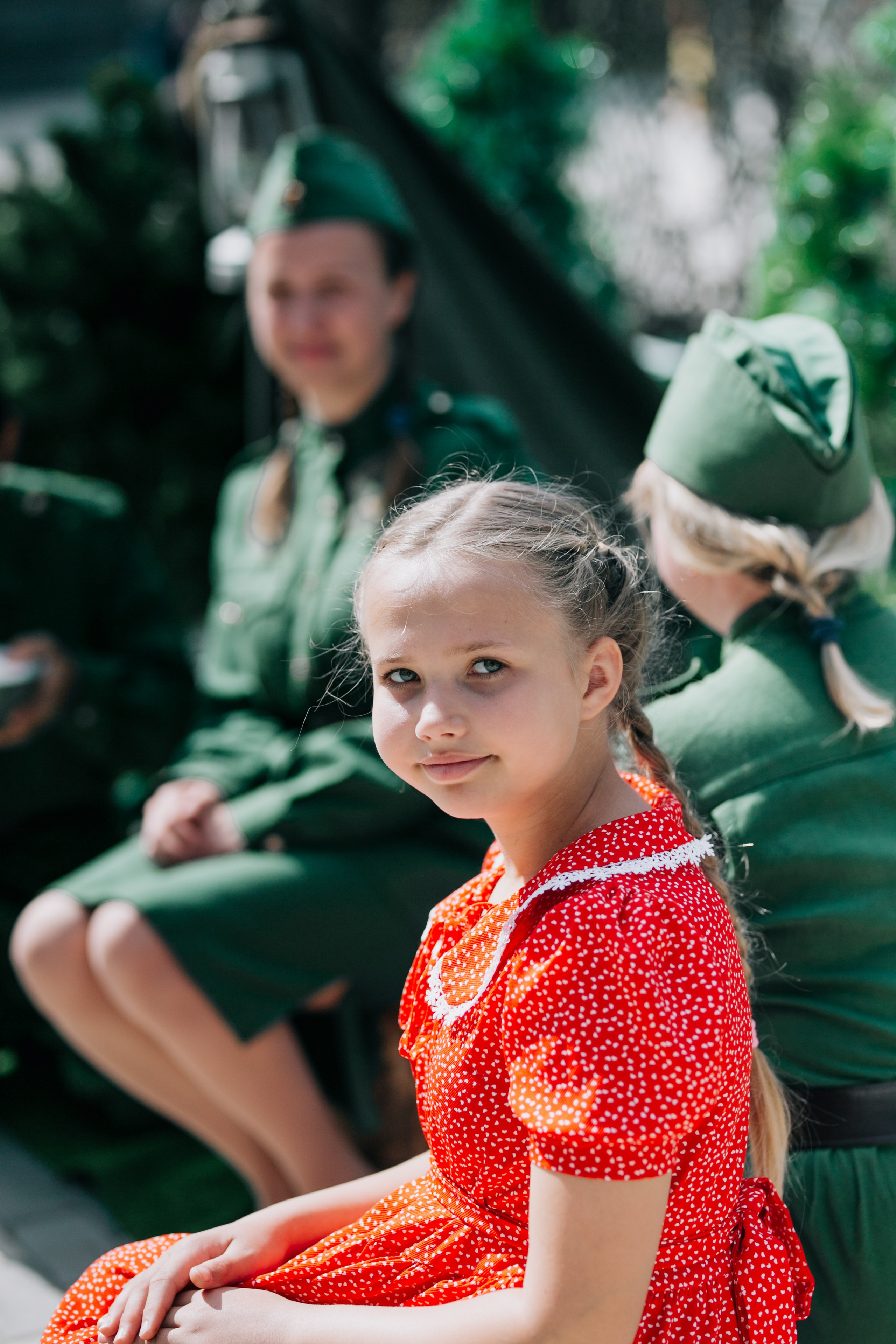День освобождения Бахчисарая от нееко-фашистских захватчиков. Фотограф в Крыму