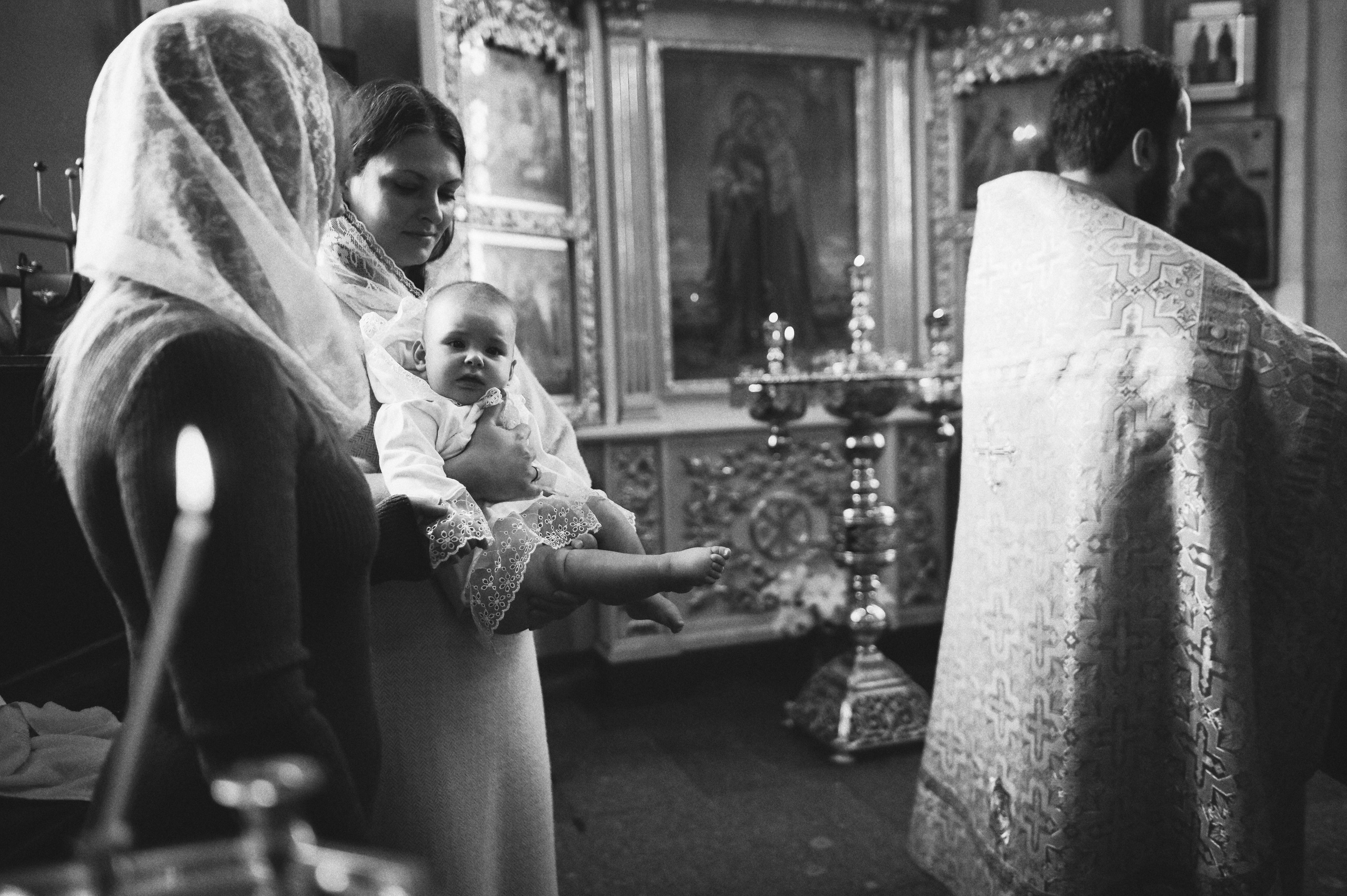 Крещение Любочки. Семейный и свадебный фотограф в Санкт-Петербурге Яна