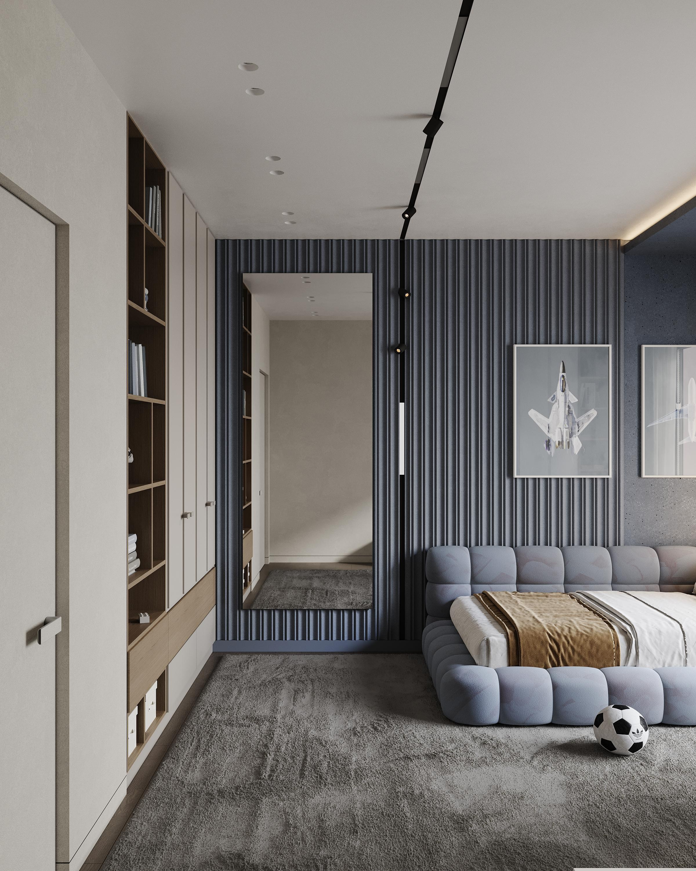 Детская мальчика. Дизайнер интерьера Еремина Юлия