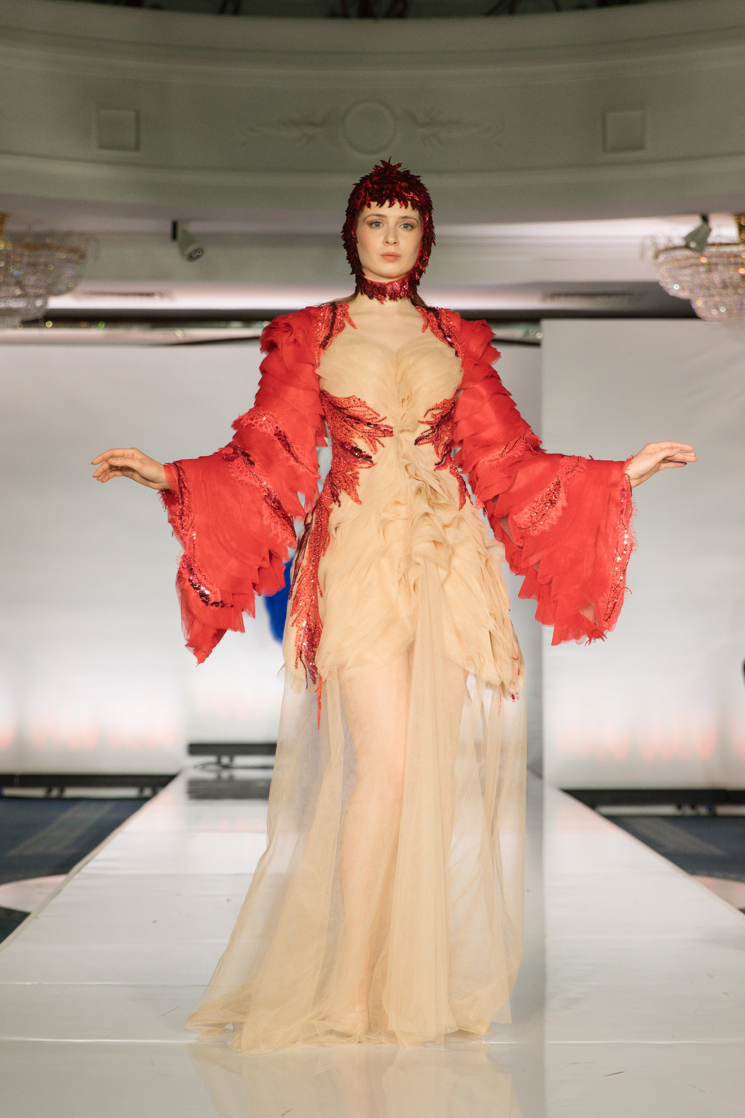 Репортаж показа «Кутюр по-русски». Фотограф в Санкт-Петербурге Вагнер Юлия