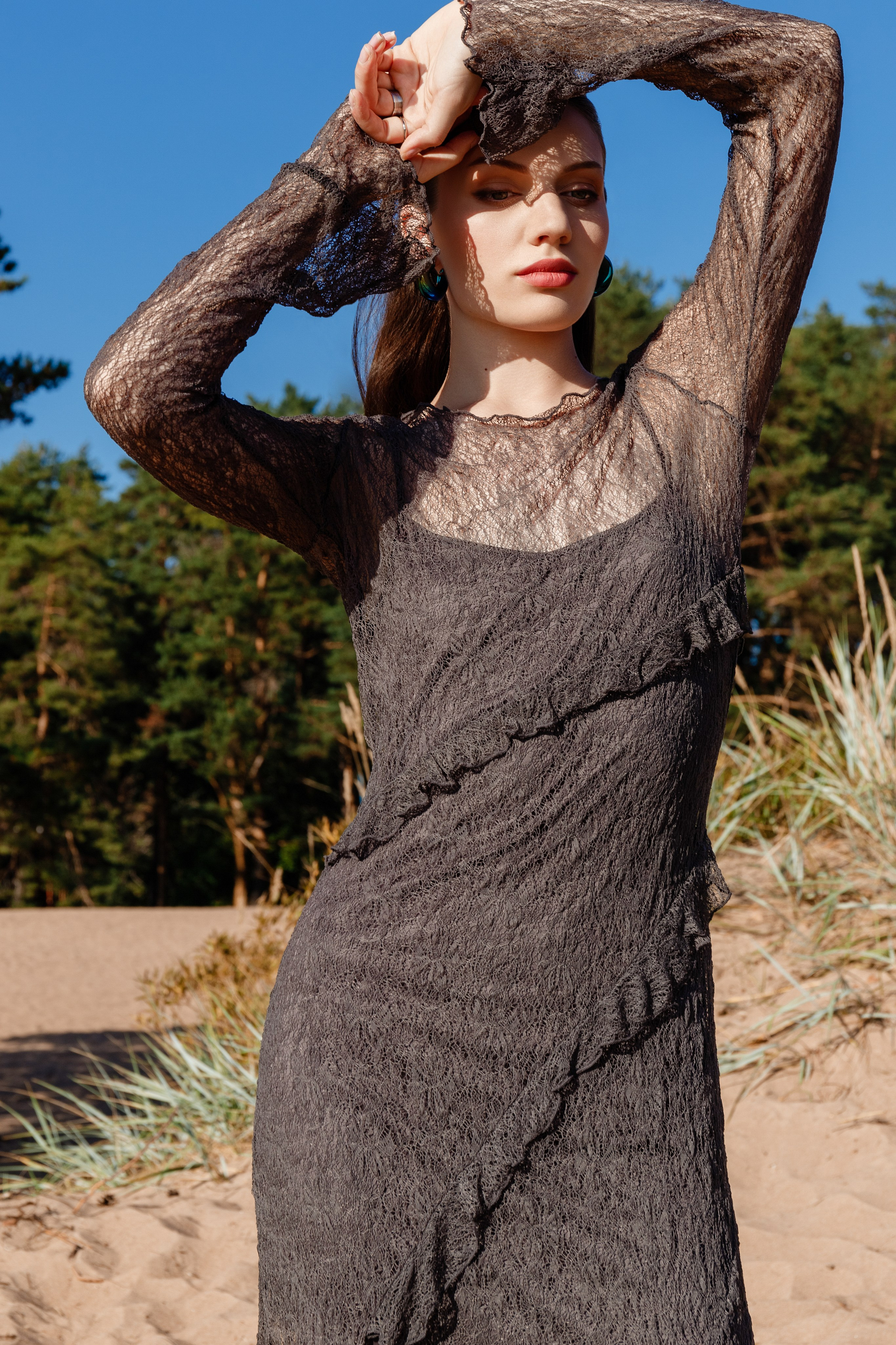 Летняя fashion-съёмка на пляже