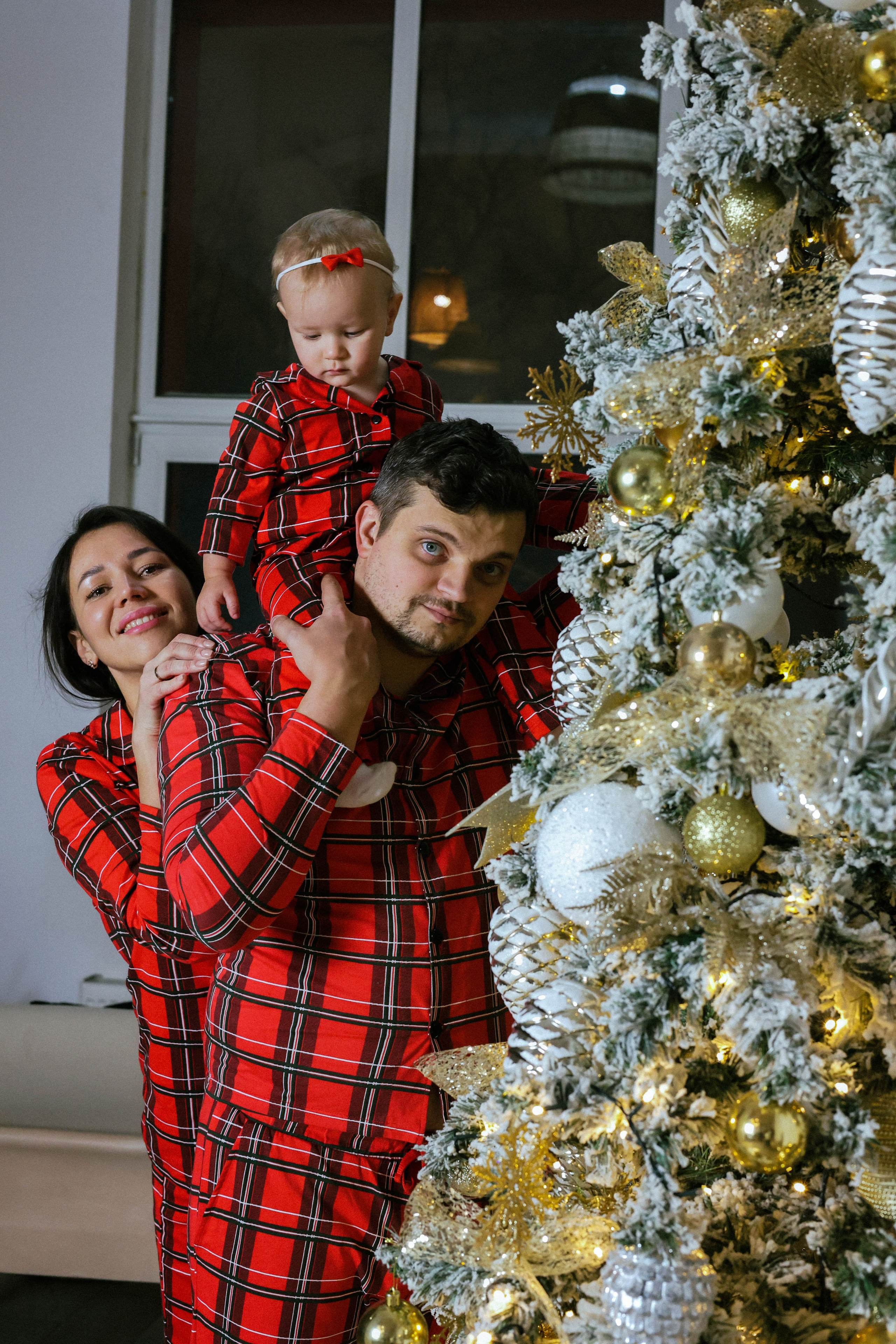 Новогодняя история «Наталья и ее семья». Фотограф в Москве Анастасия Калинина