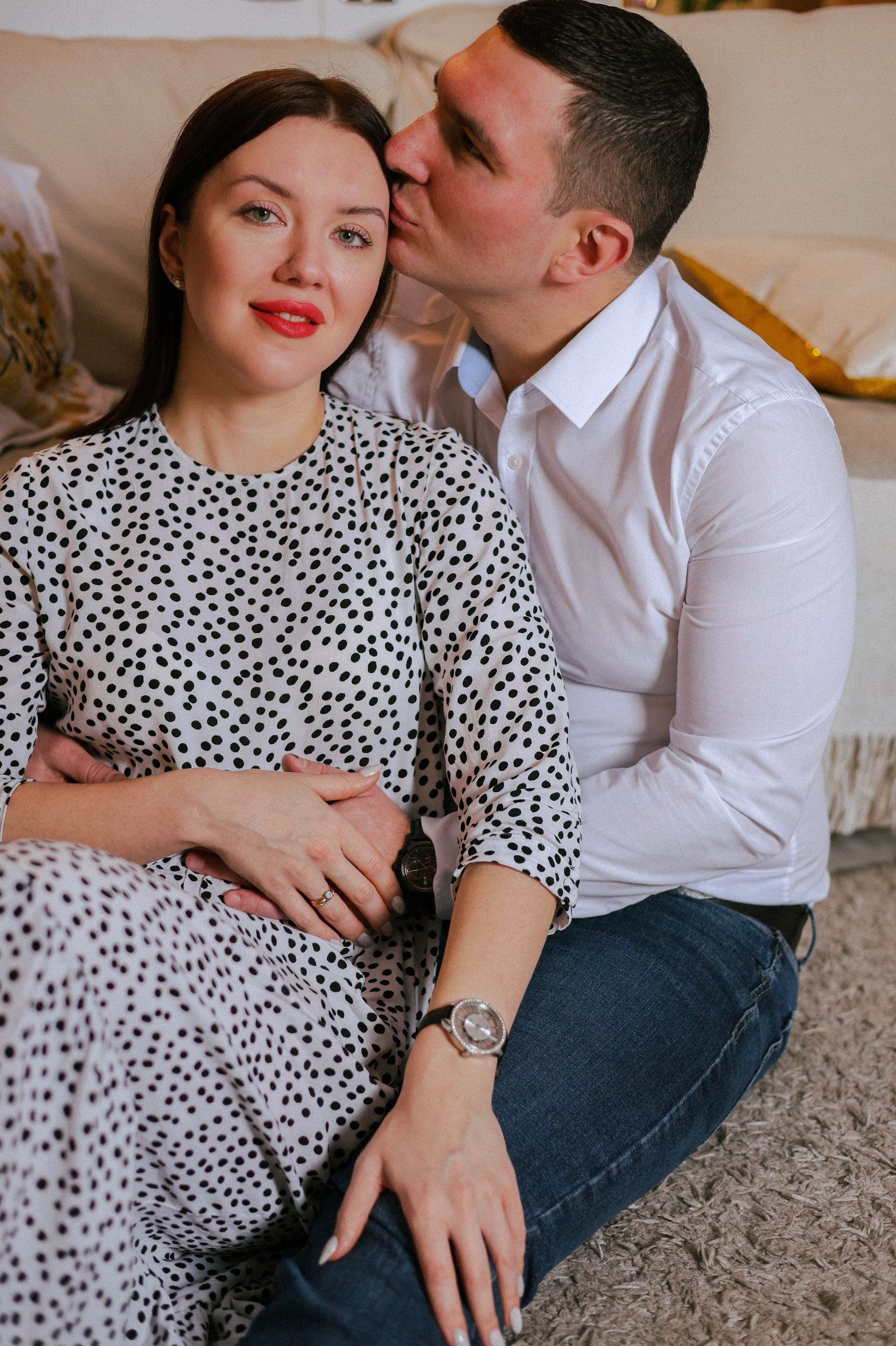 Новогодняя история «Мария и ее семья». Фотограф в Москве Анастасия Калинина