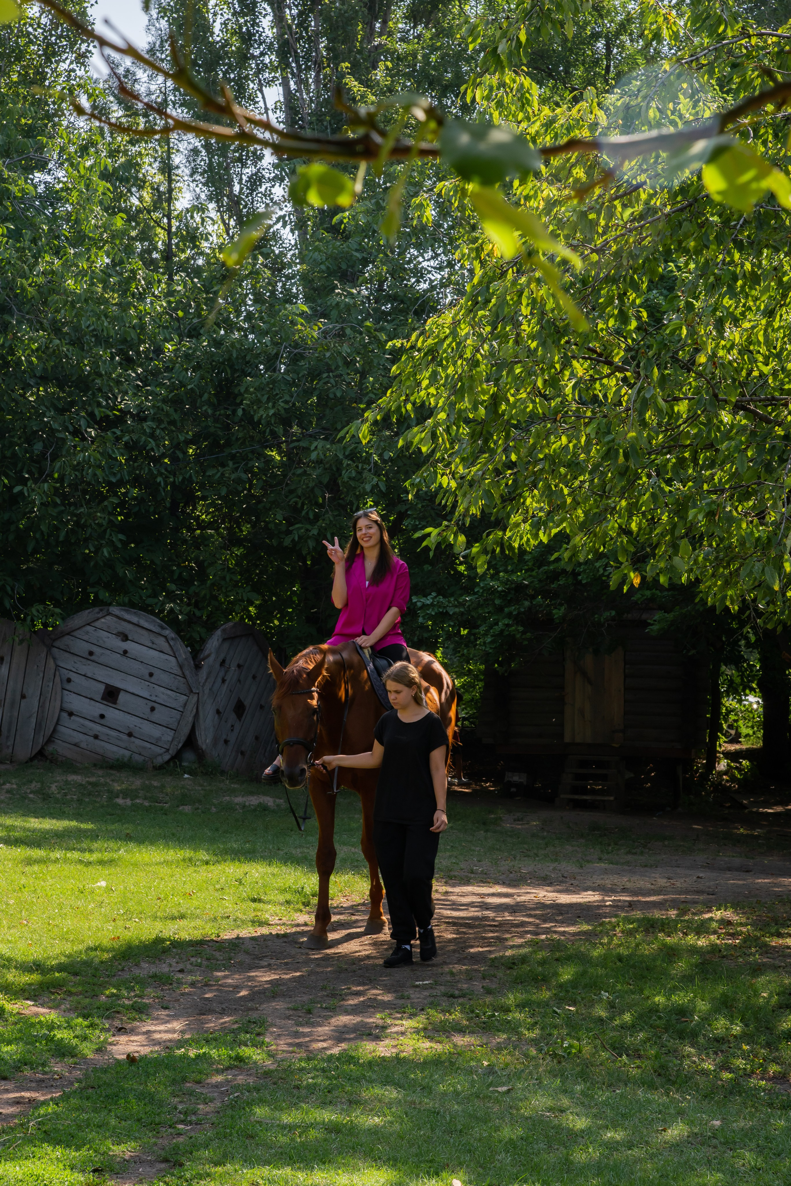 Конная прогулка. Фотограф Галина Нестерова