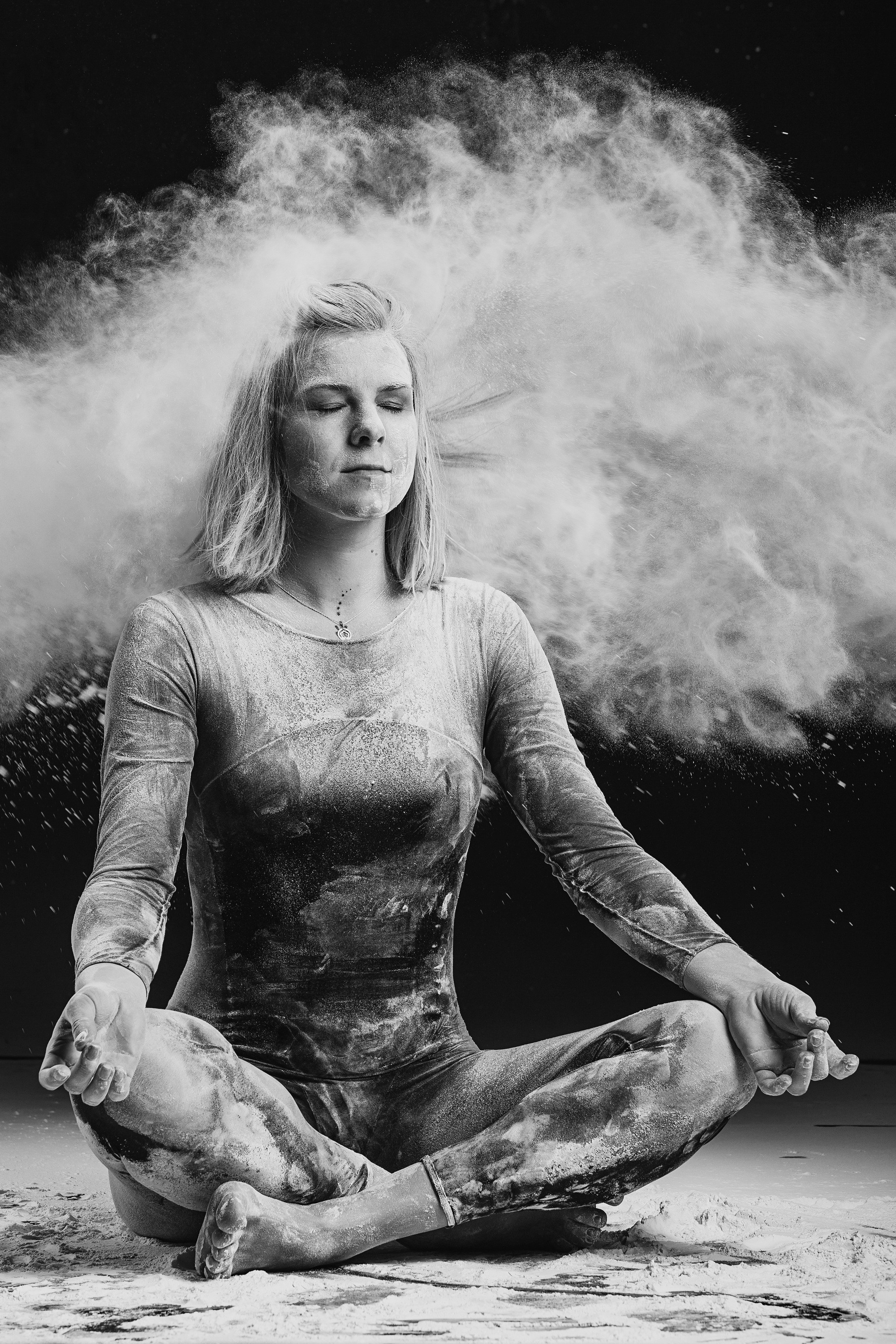 Фотосъёмка с мукой